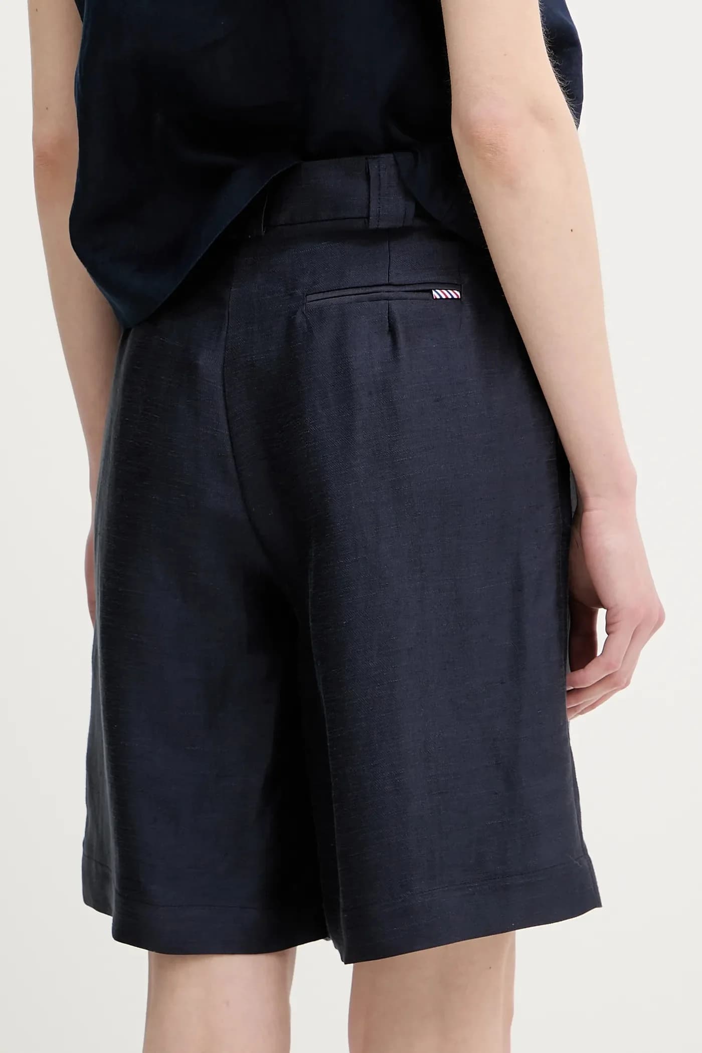 шорты SAVOUREUX из смесового льна - фото 3