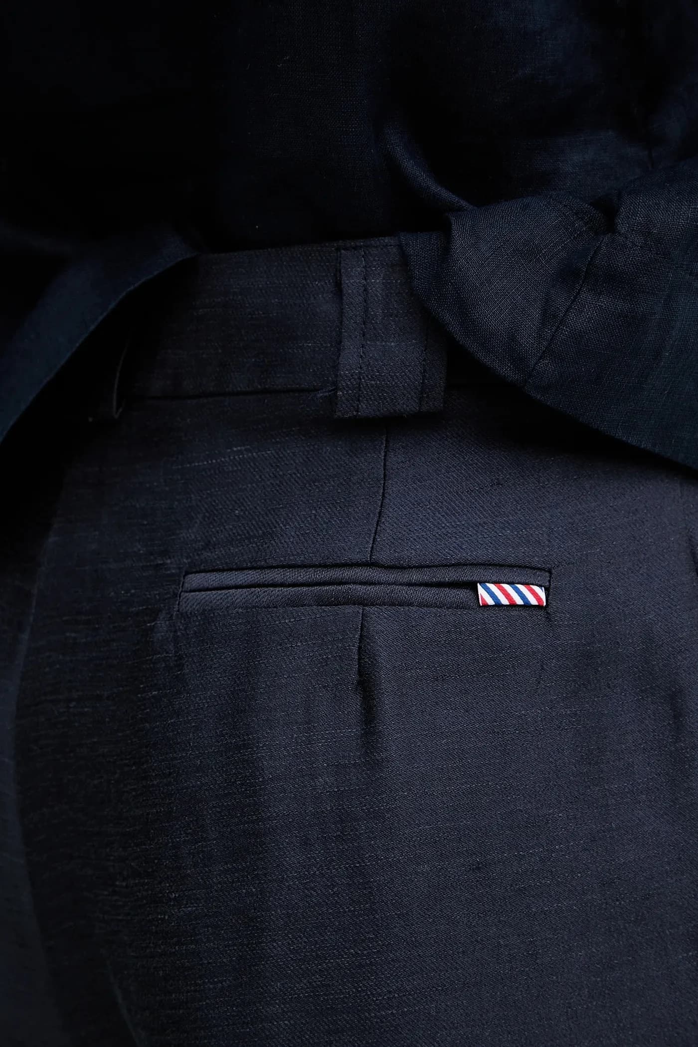 шорты SAVOUREUX из смесового льна - фото 5