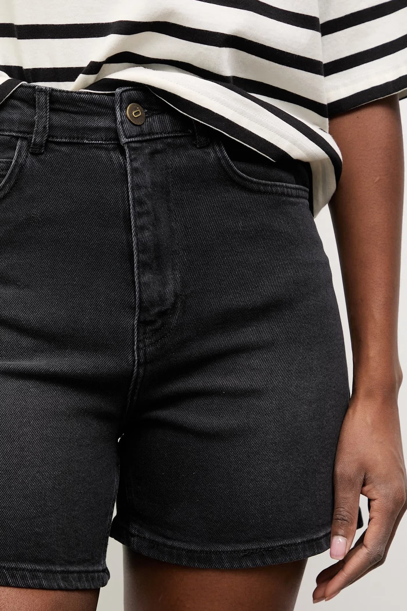 Джинсовые шорты - фото 4