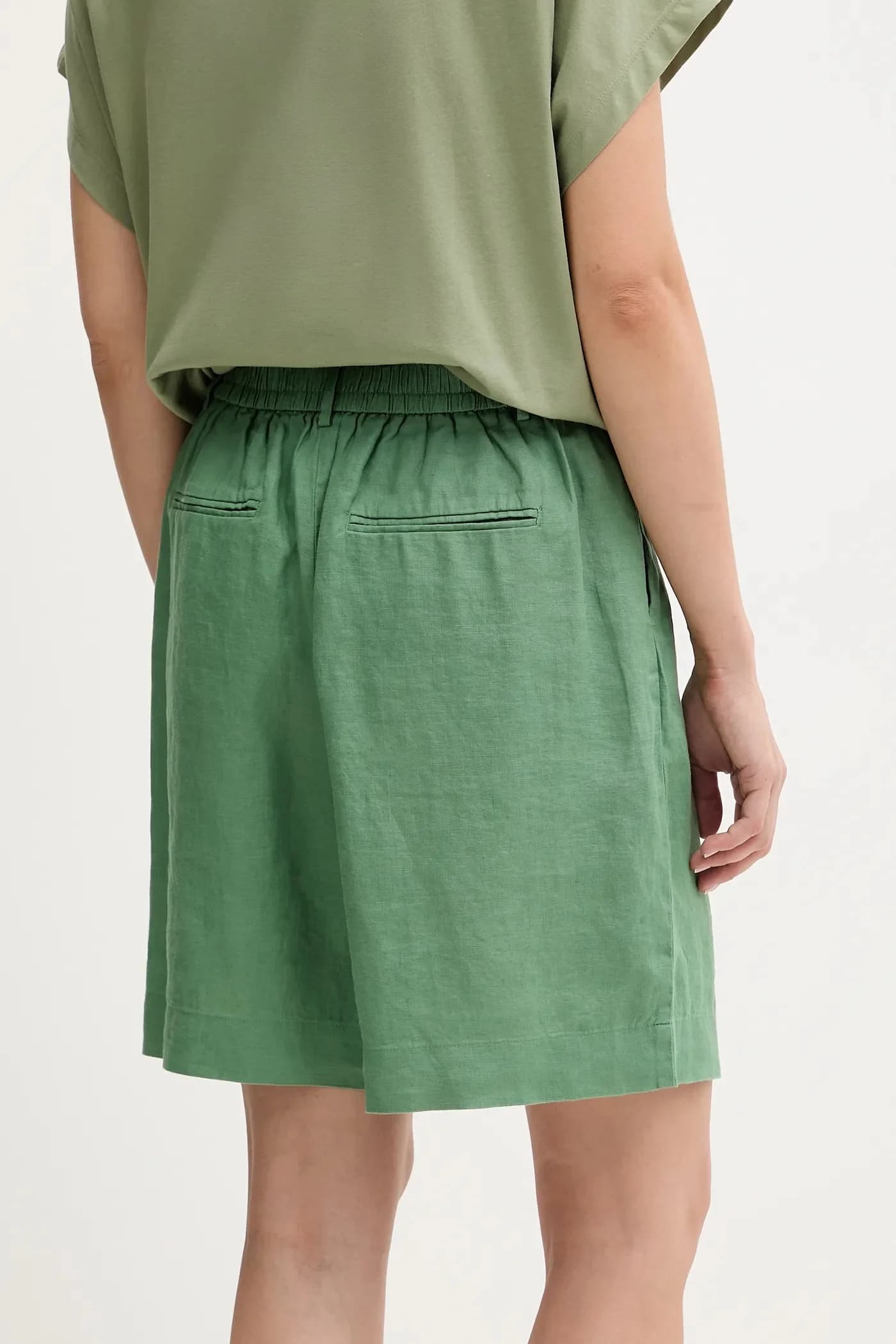 Льняные шорты - фото 3