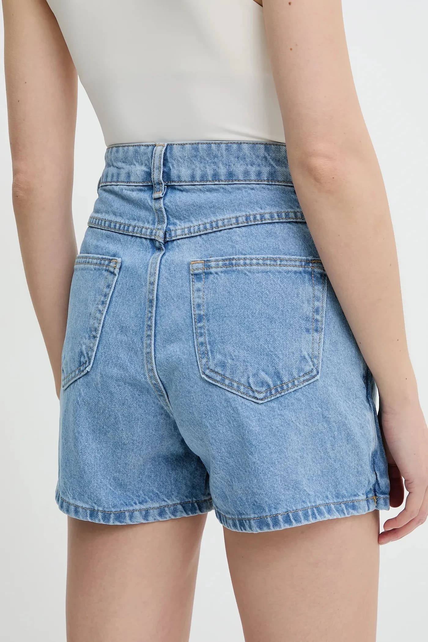 Джинсовые шорты - фото 3