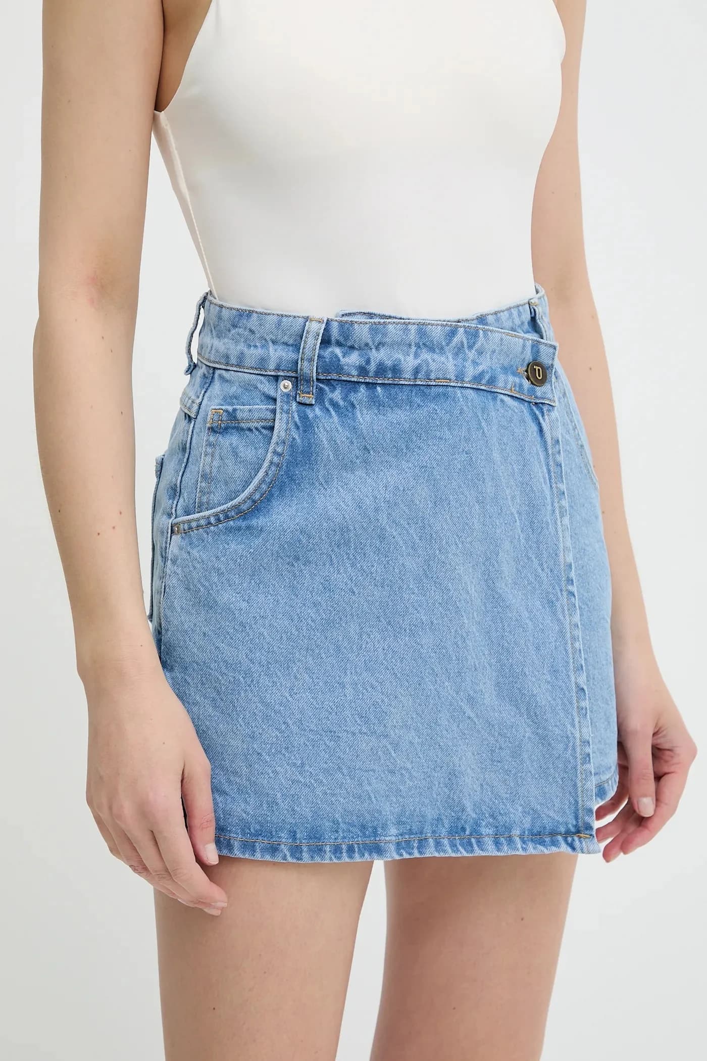 Джинсовые шорты - фото 4