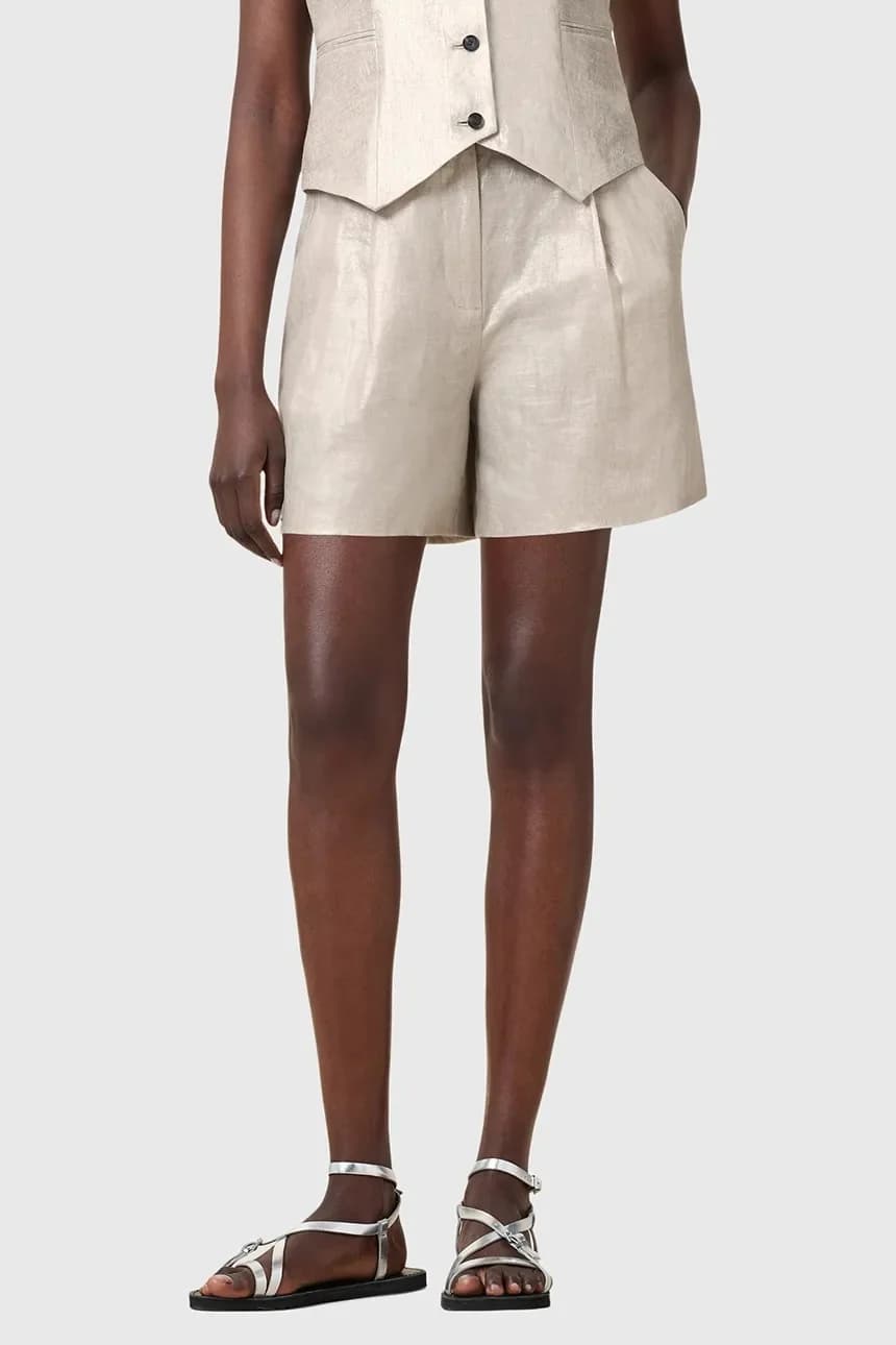 льняные шорты AVERIE - фото 2