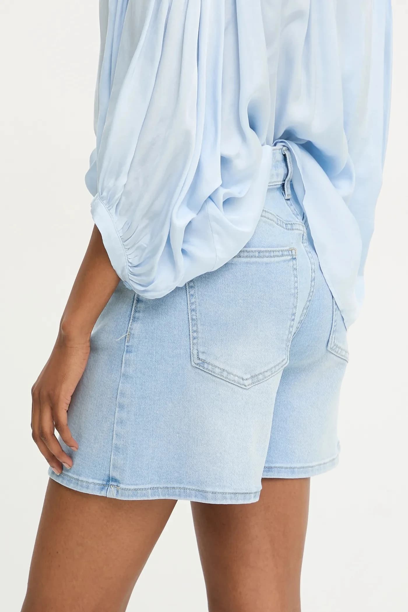 Джинсовые шорты - фото 3