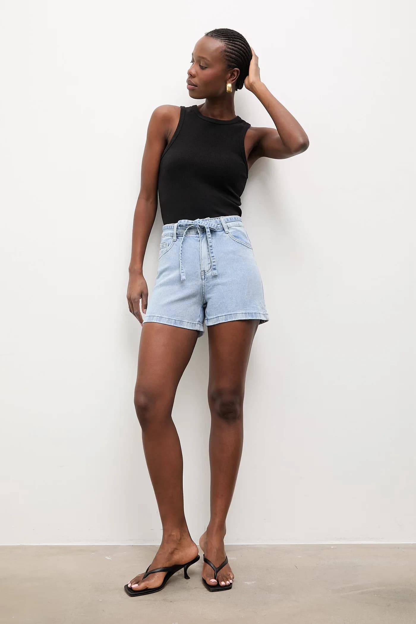 Джинсовые шорты - фото 2