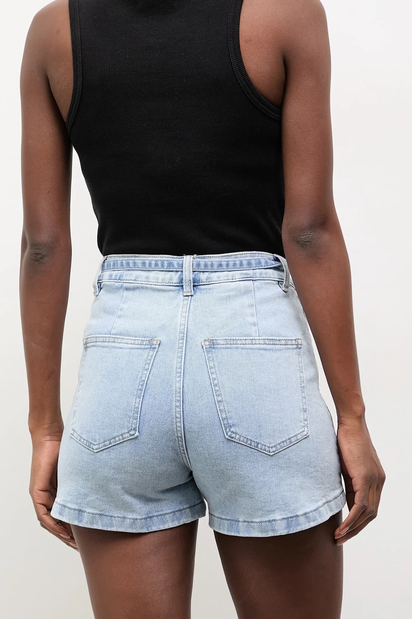 Джинсовые шорты - фото 3