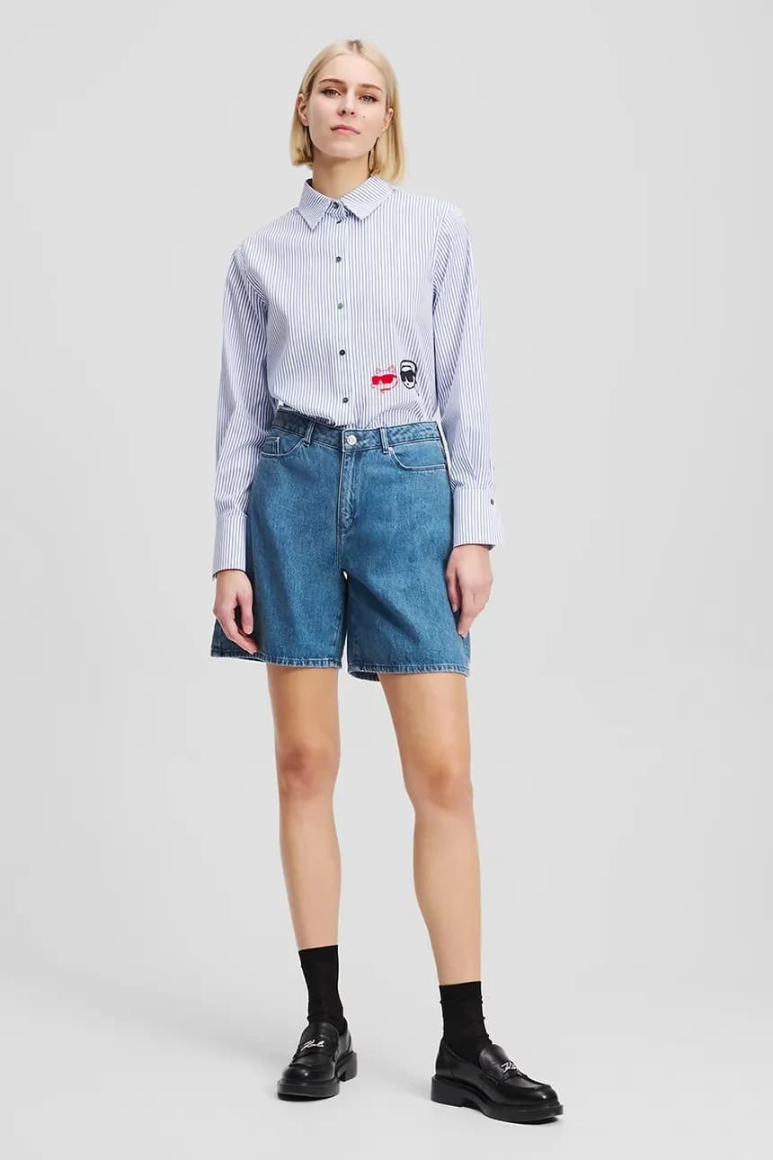 Джинсовые шорты IKON из хлопка