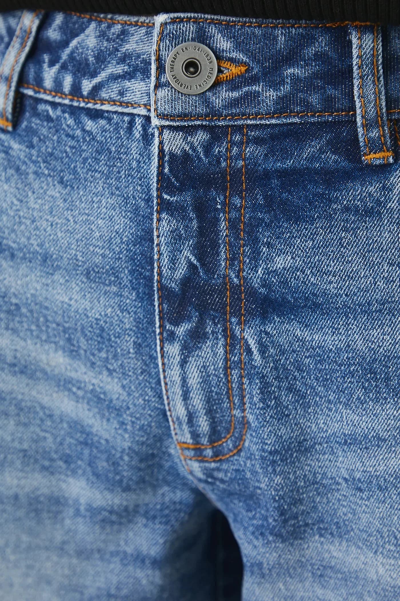 Джинсовые шорты - фото 4