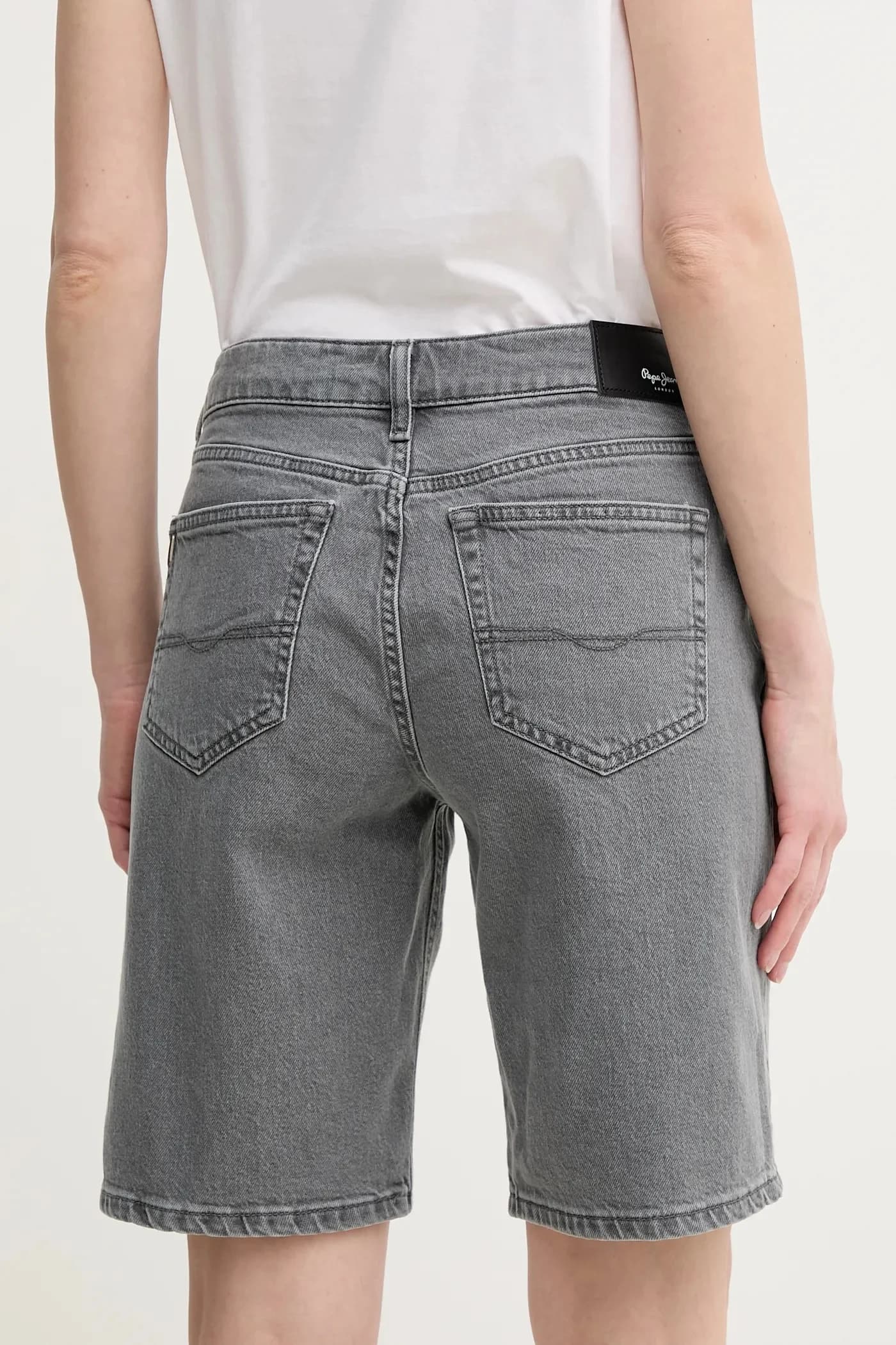 Джинсовые шорты BERMUDA SHORT HW - фото 3