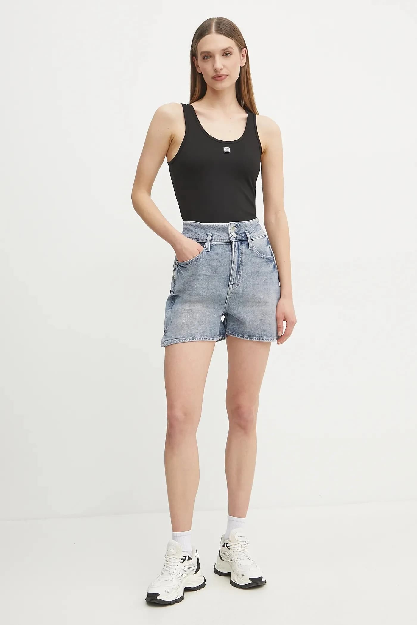 Джинсовые шорты - фото 2