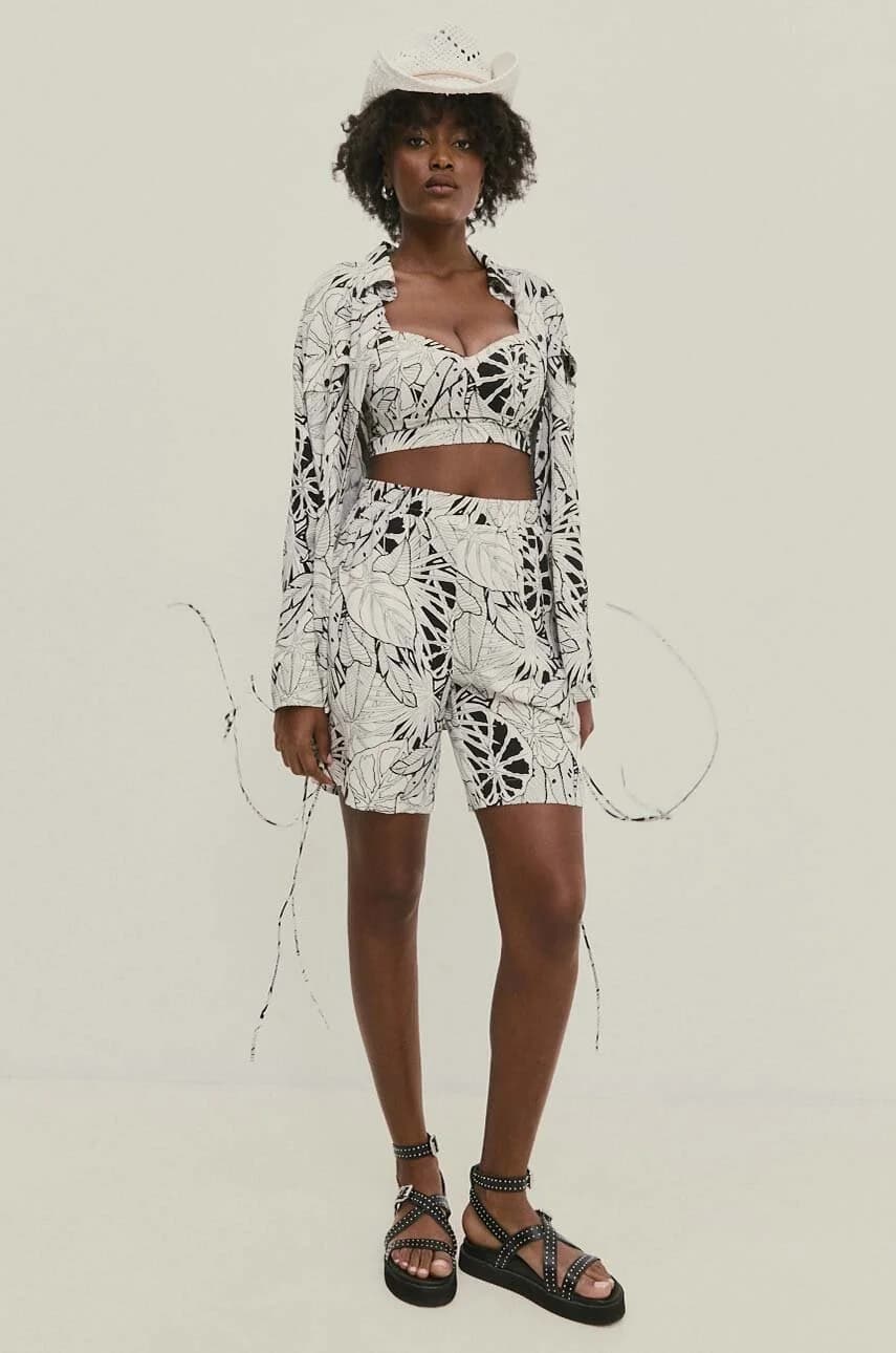 Льняные шорты - фото 3