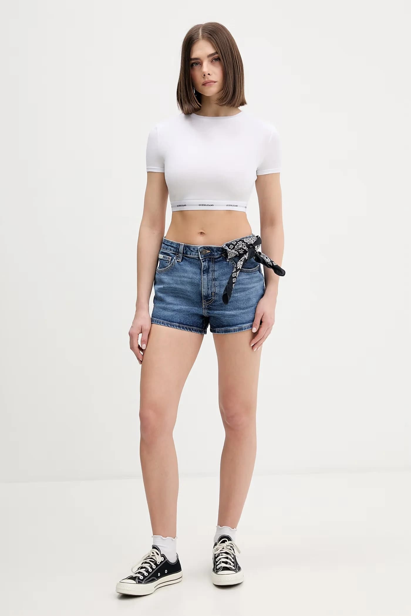 Женские джинсовые шорты - фото 2