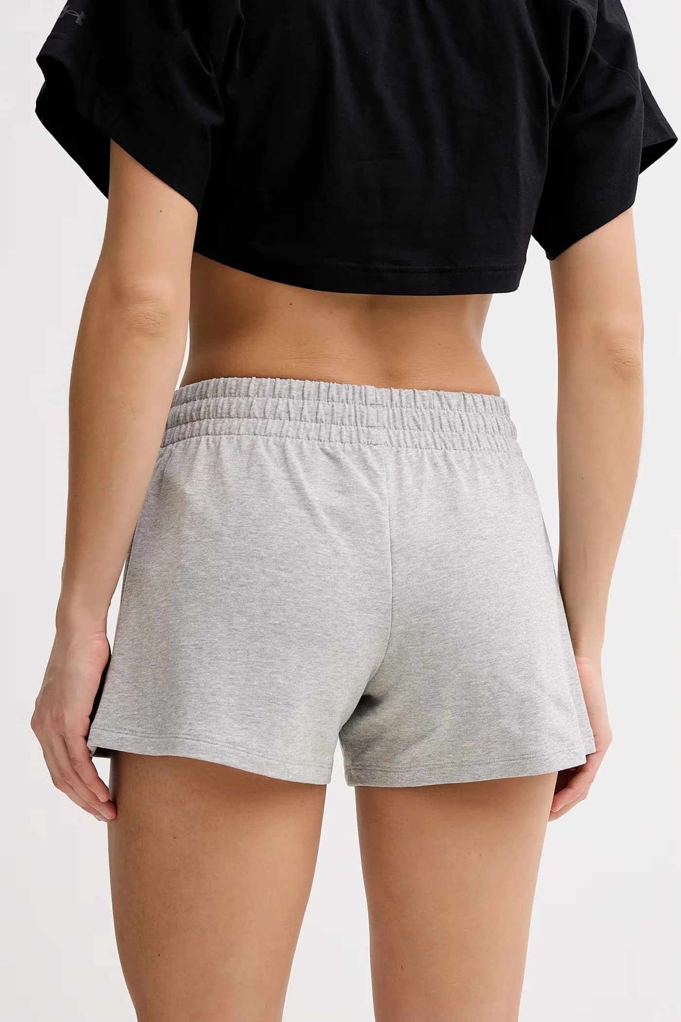 Женские хлопковые спортивные штаны с махровым эластаном - фото 3