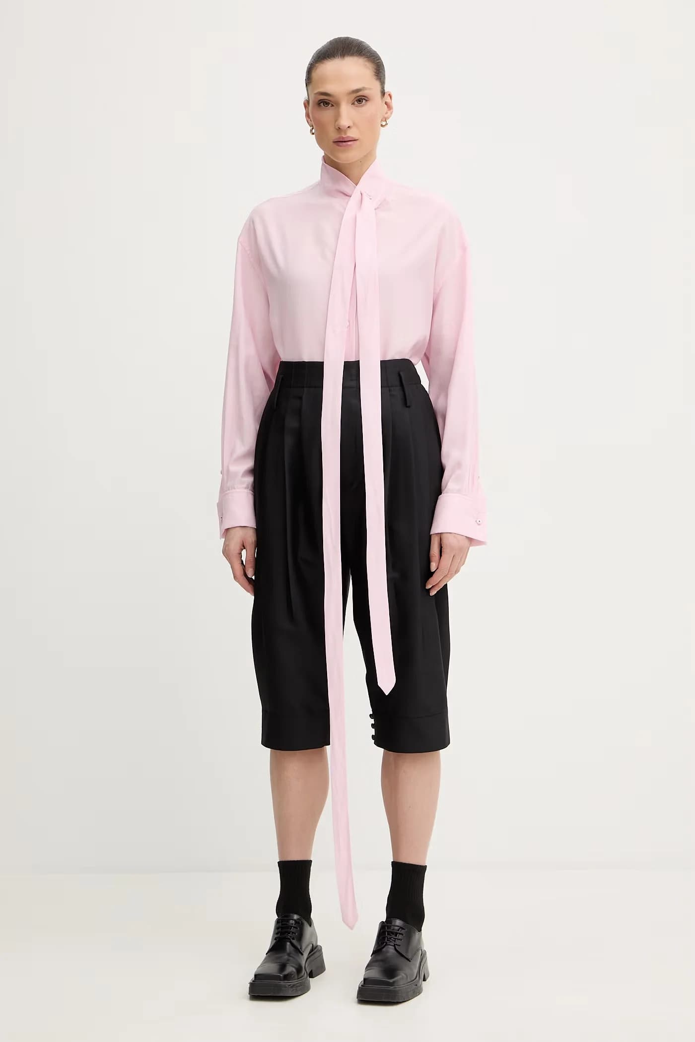 Элегантные женские шерстяные шорты - фото 2