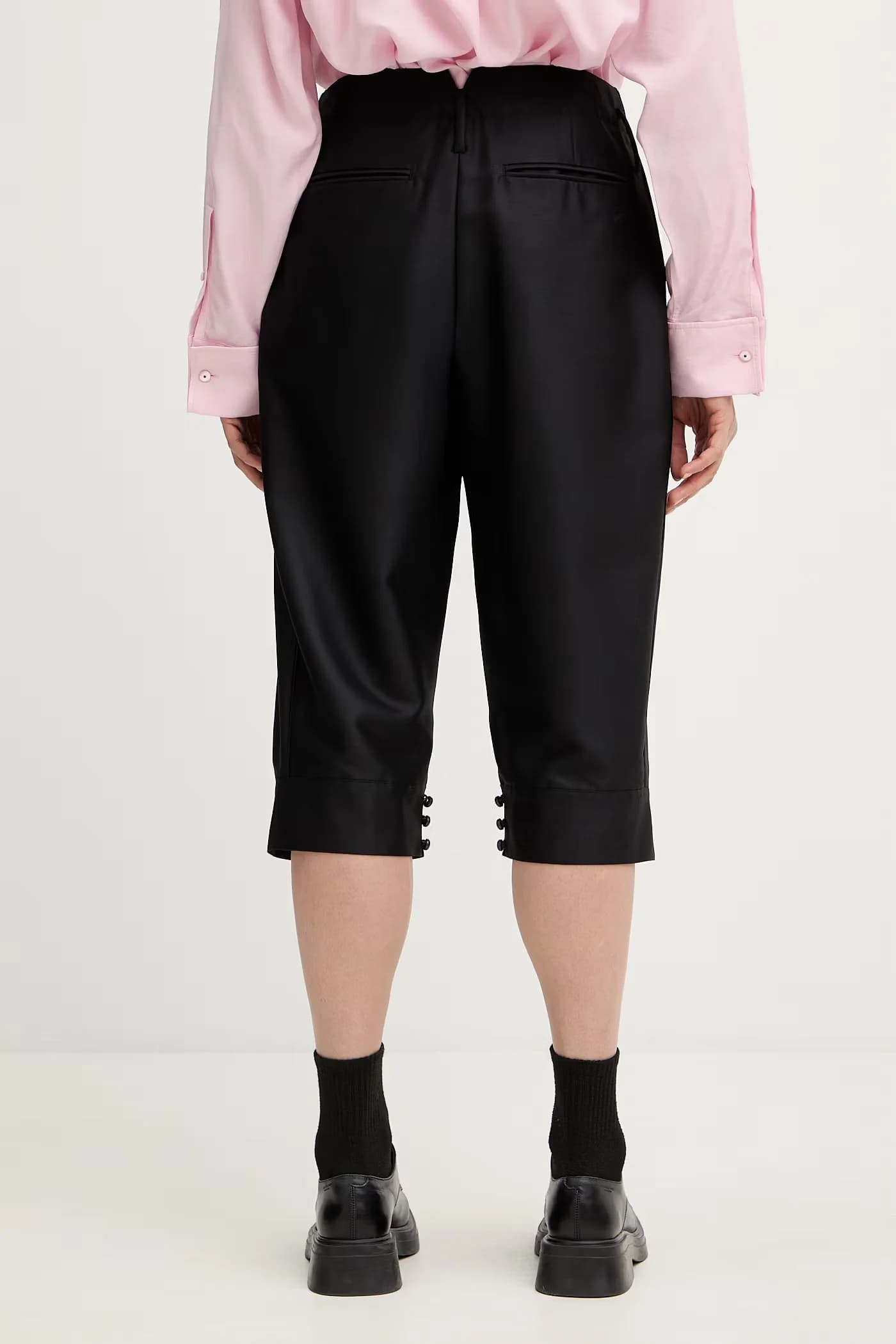 Элегантные женские шерстяные шорты - фото 3