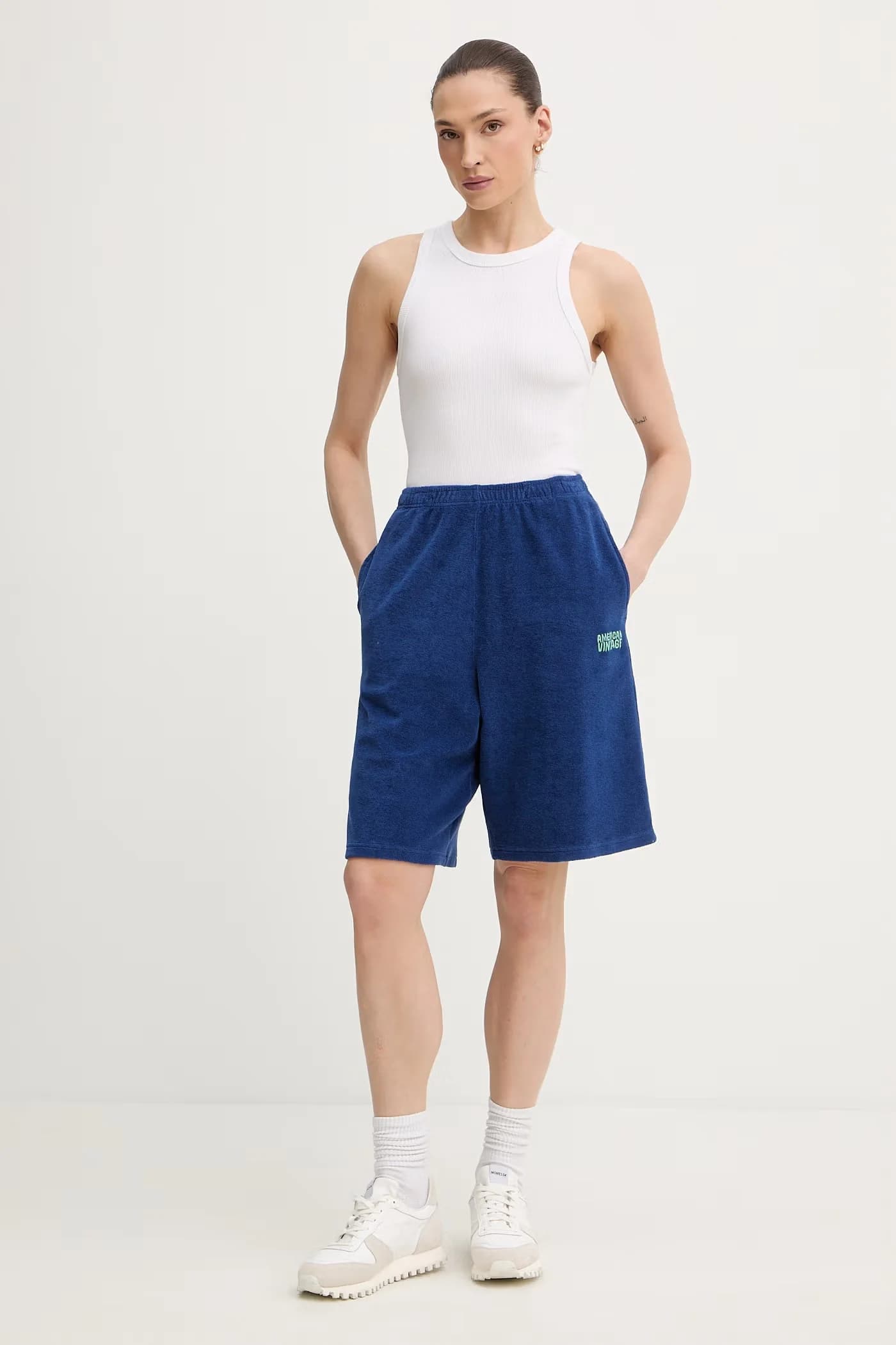 Женские хлопковые спортивные штаны - фото 2