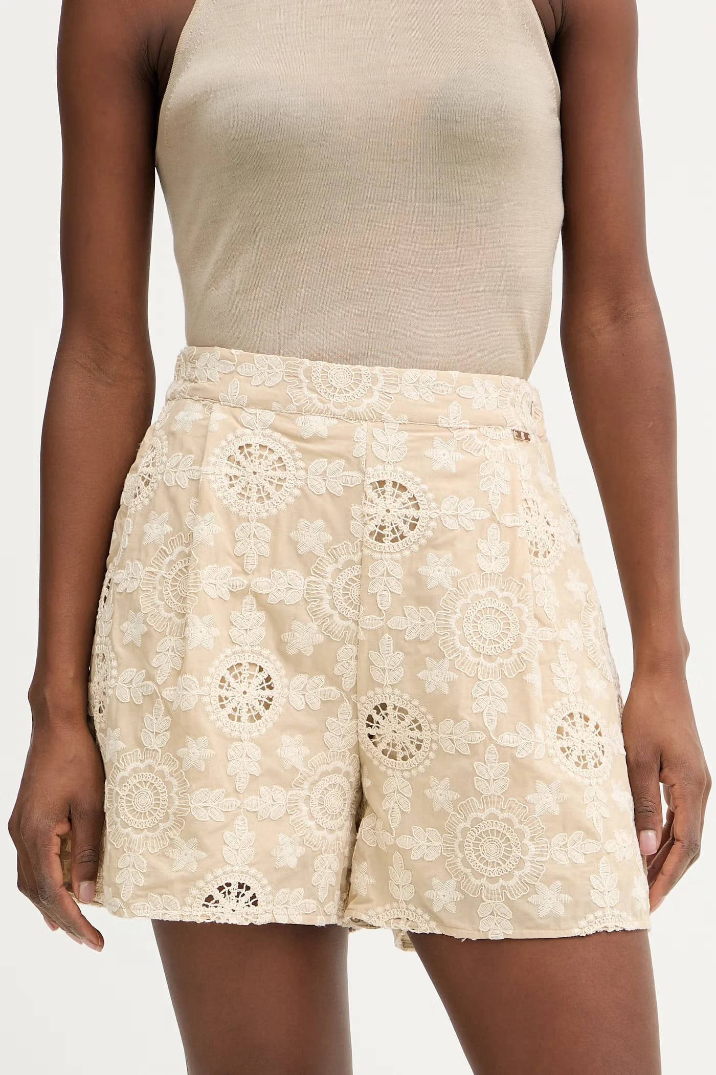 Элегантные женские хлопковые шорты