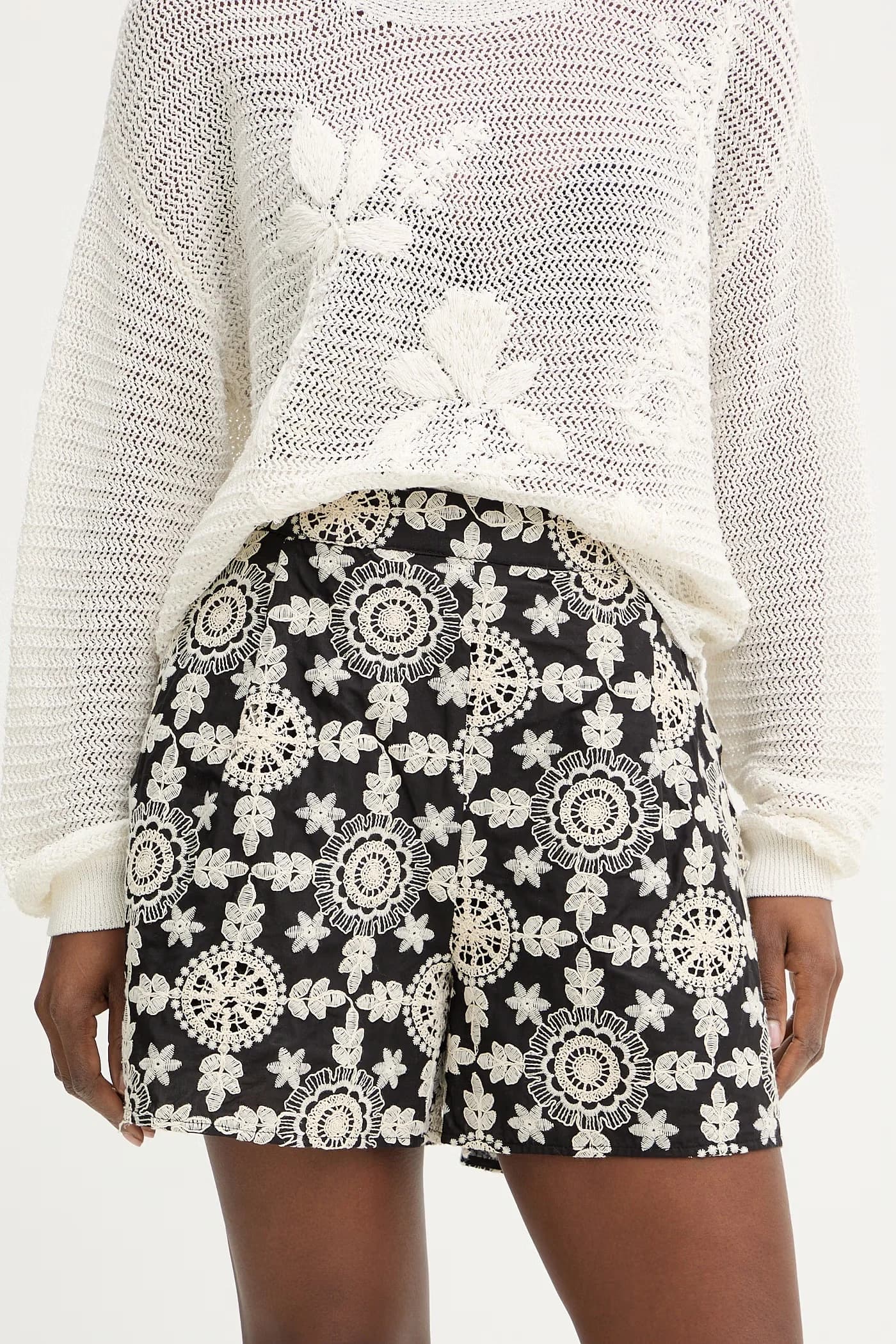 Элегантные женские хлопковые шорты