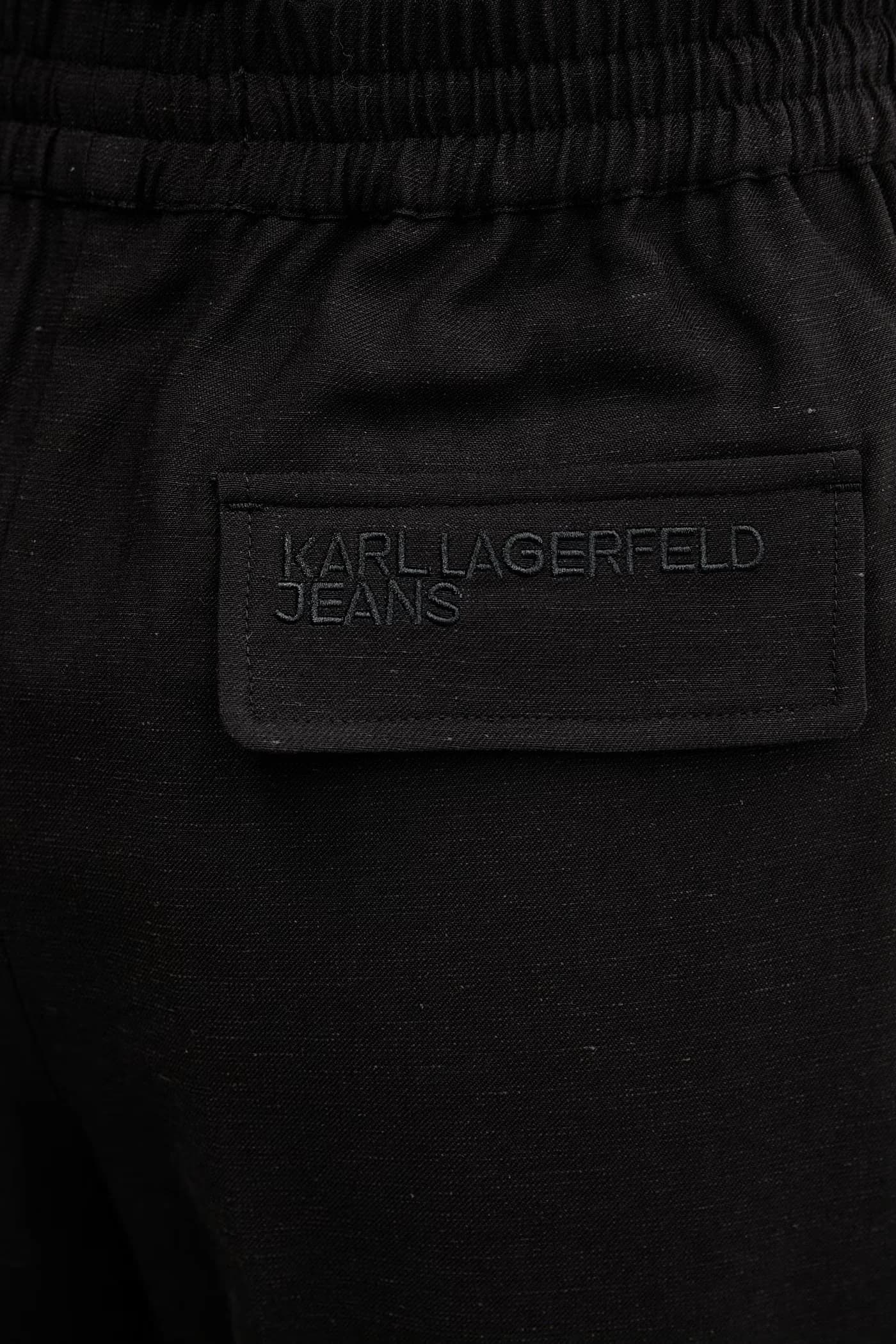 Шорты из смесового льна - фото 4