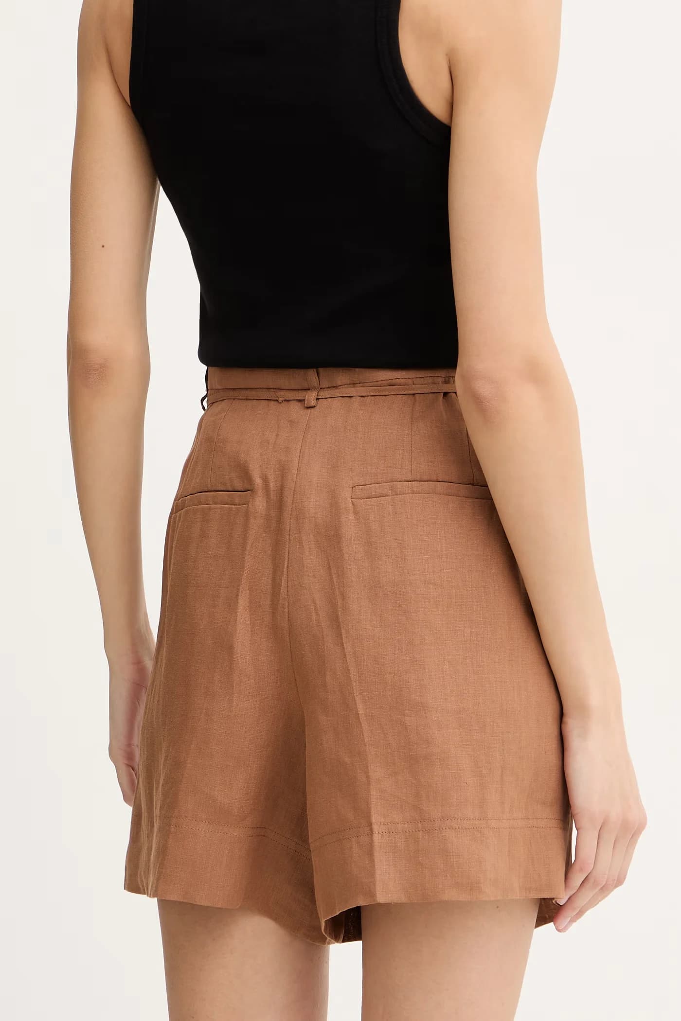 ZANNATA льняные шорты - фото 3