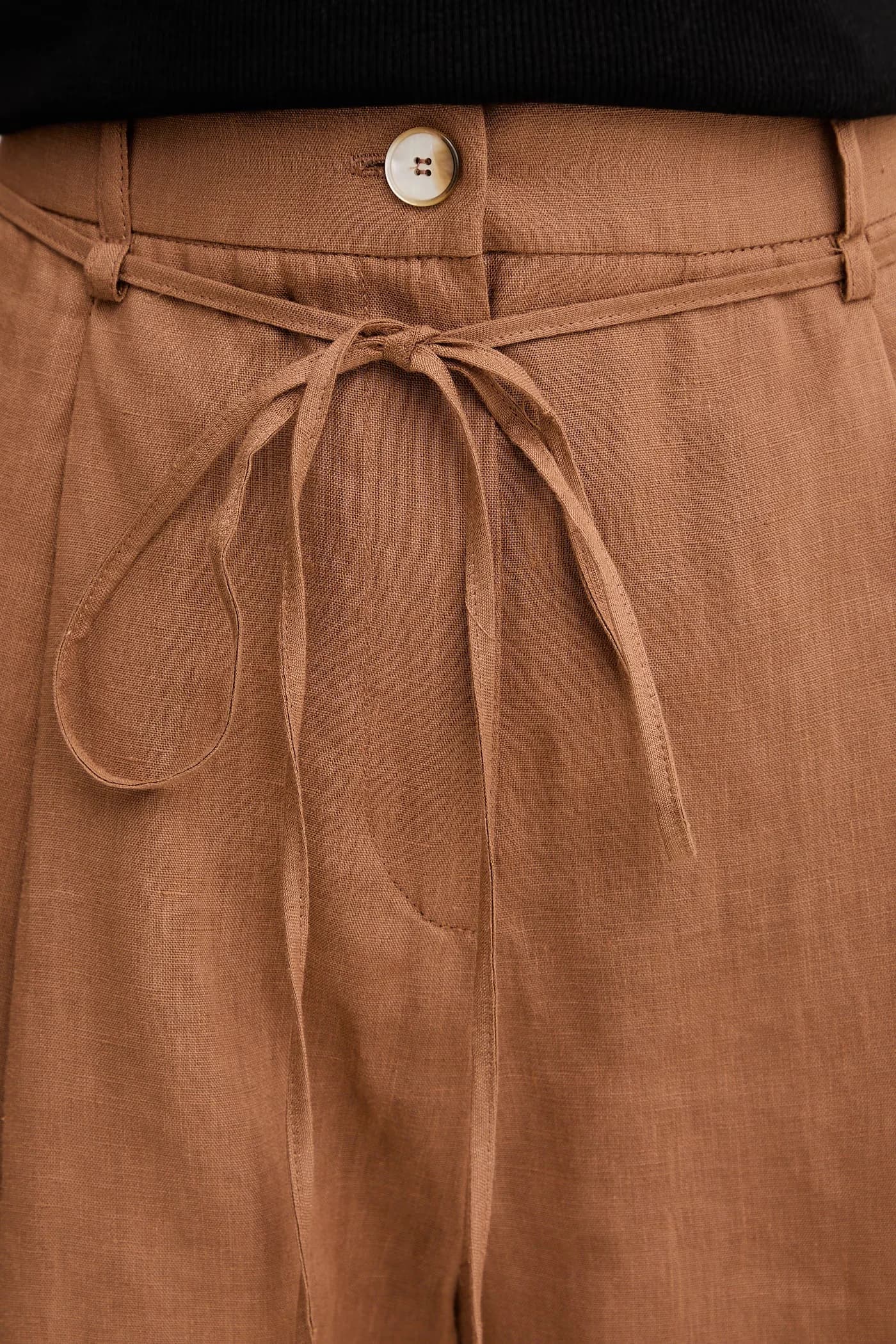 ZANNATA льняные шорты - фото 4