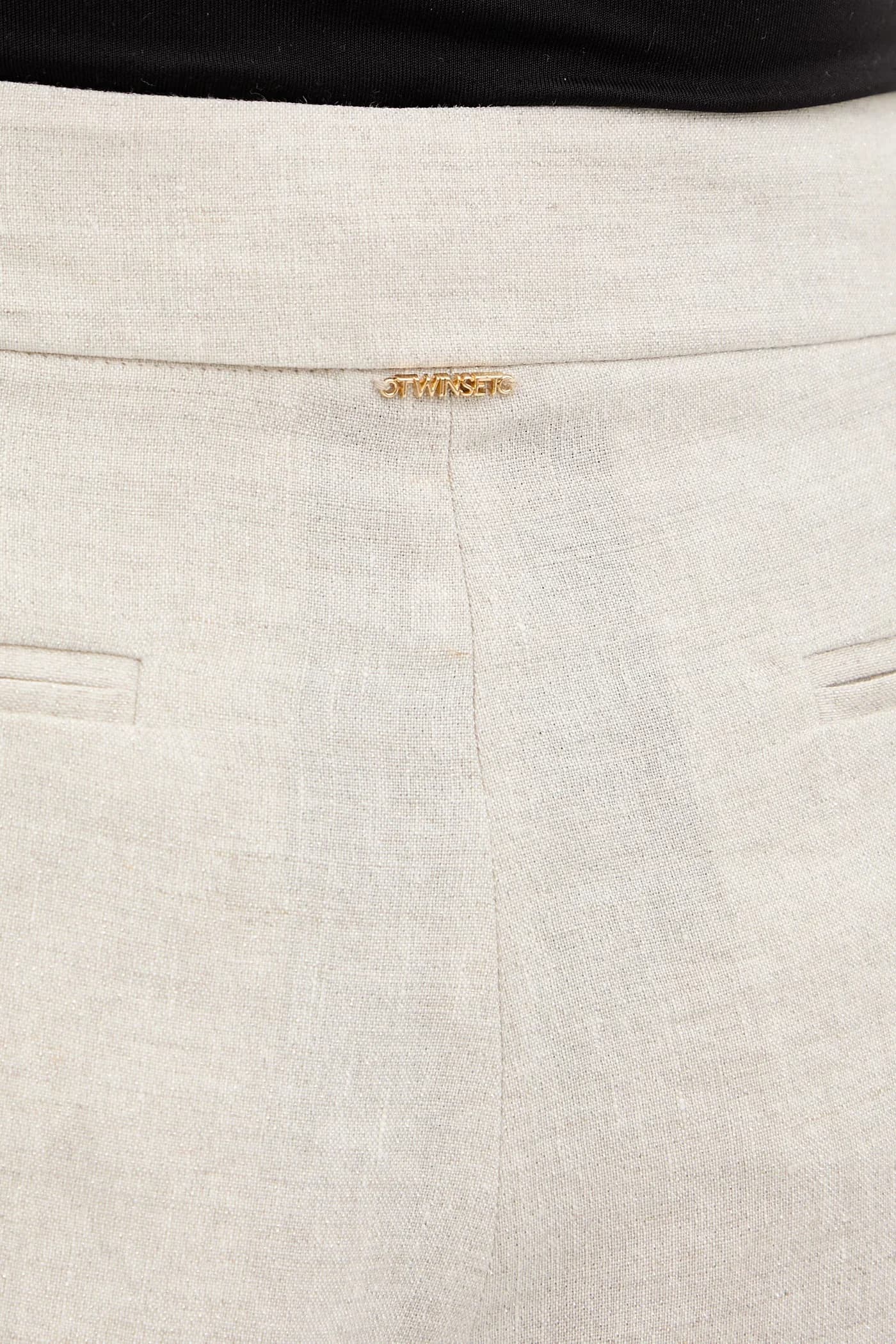 Шорты с льном - фото 4