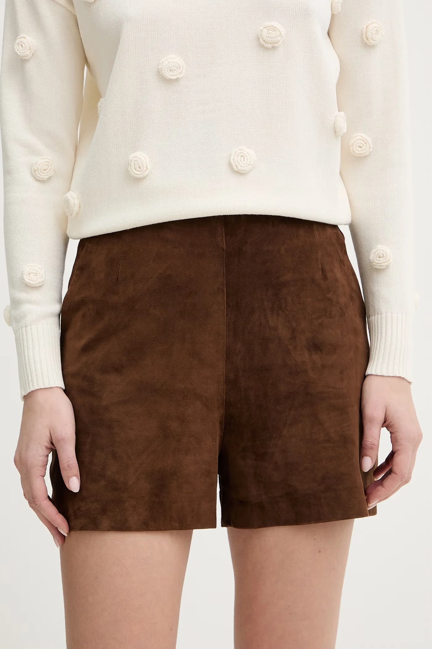 SPIGA замшевые шорты