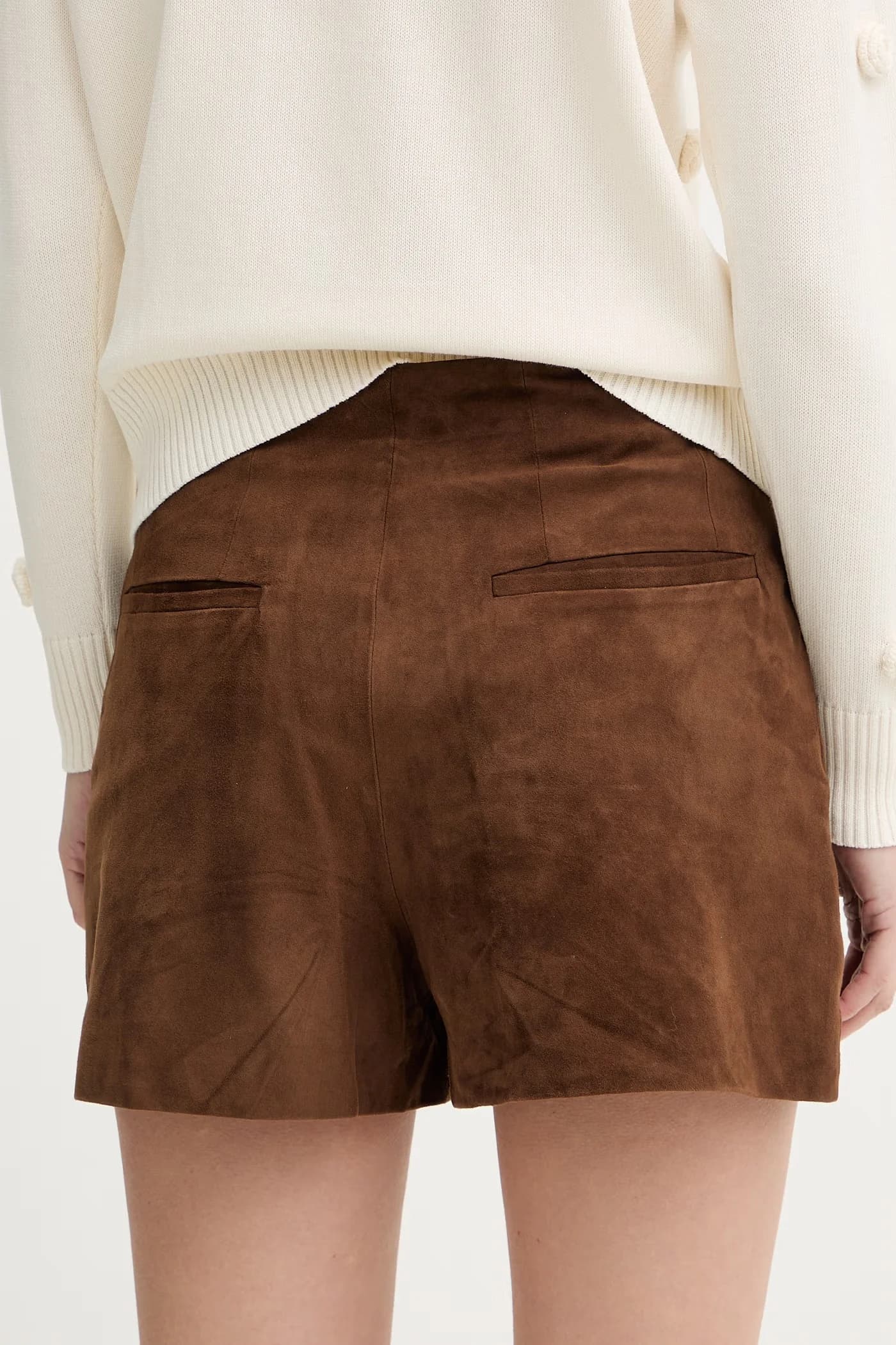 SPIGA замшевые шорты - фото 3