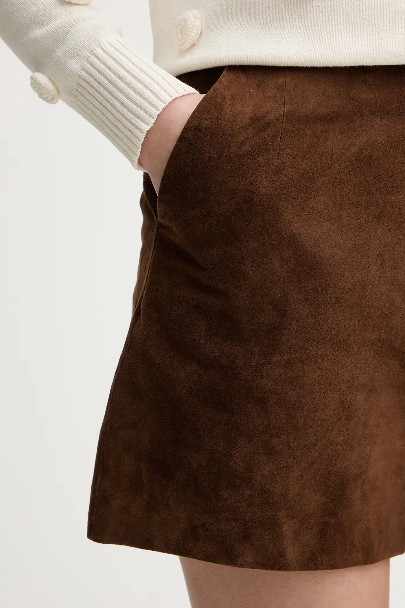 SPIGA замшевые шорты - фото 4