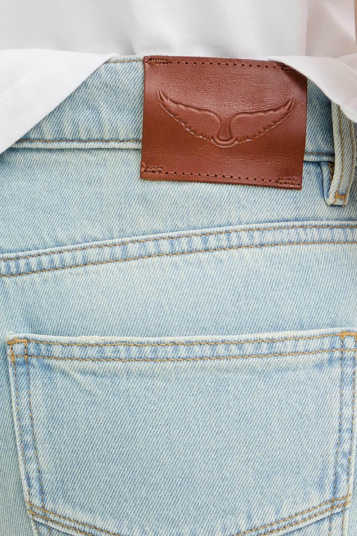 Джинсовые шорты - фото 4