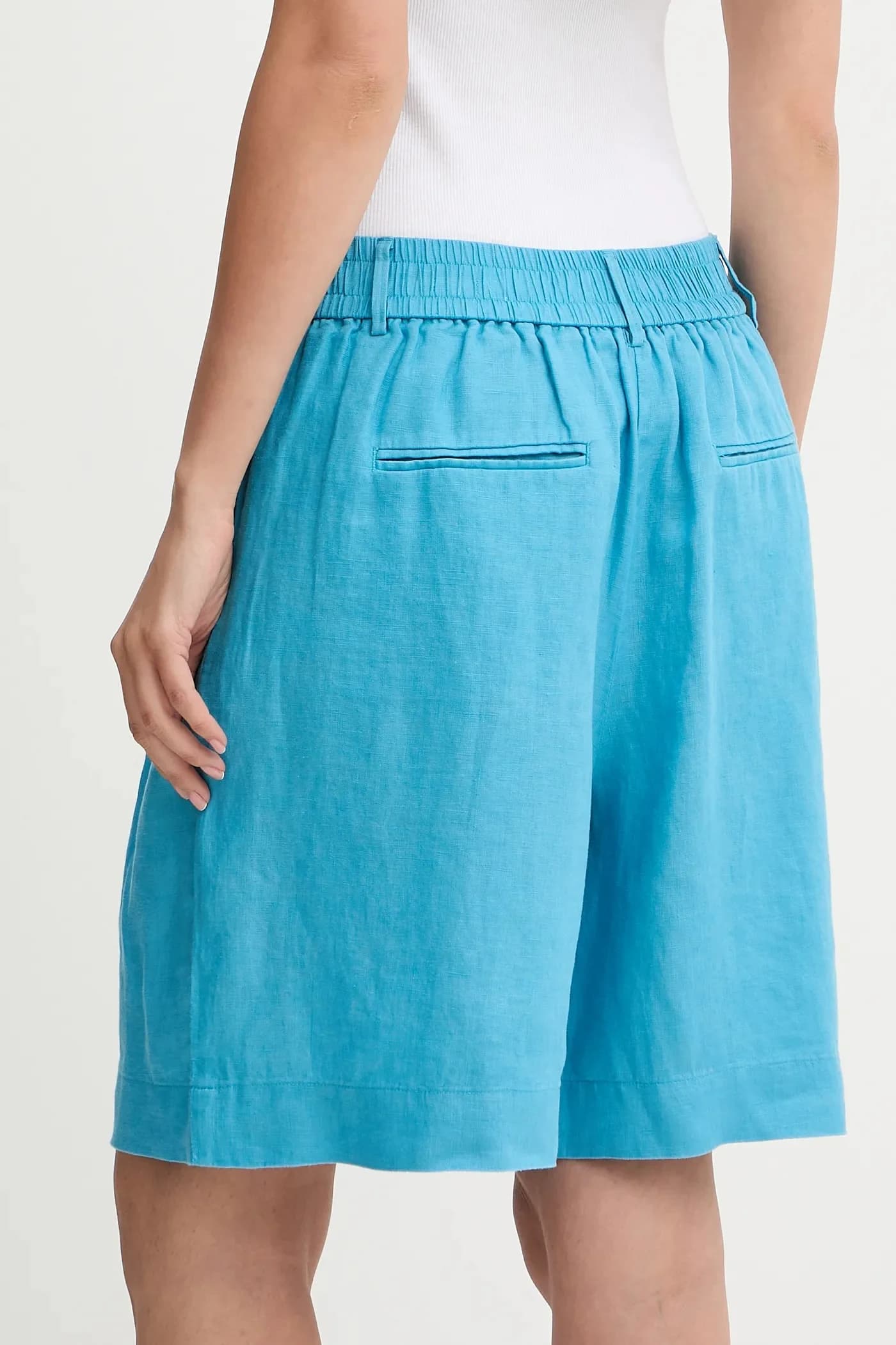 Льняные шорты - фото 3