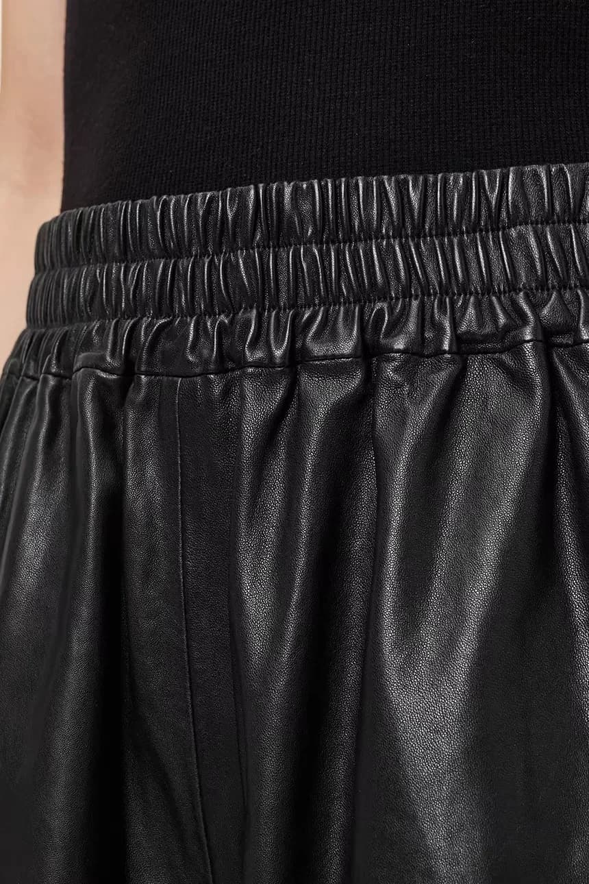 кожаные шорты ARLA - фото 3