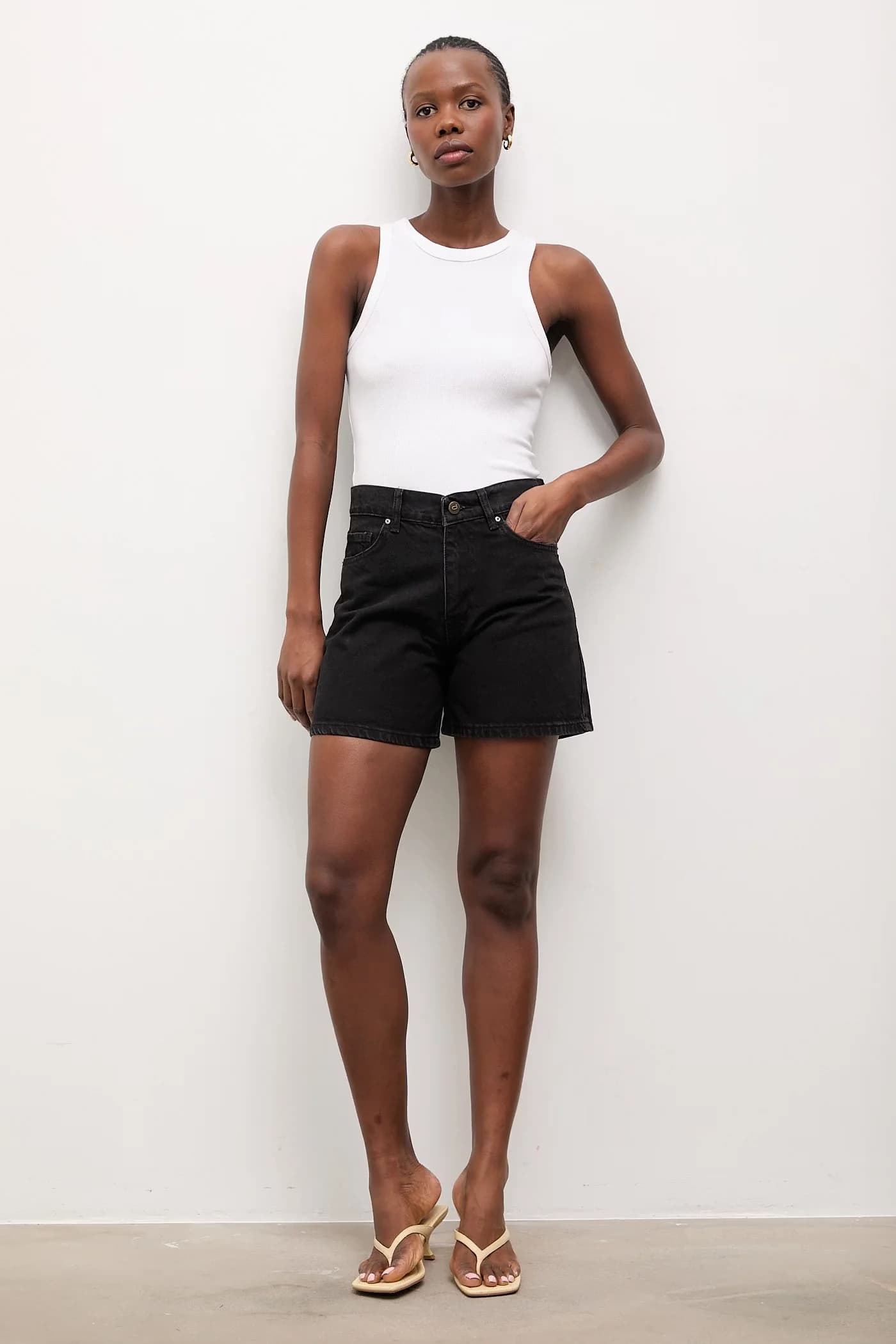 Джинсовые шорты - фото 2