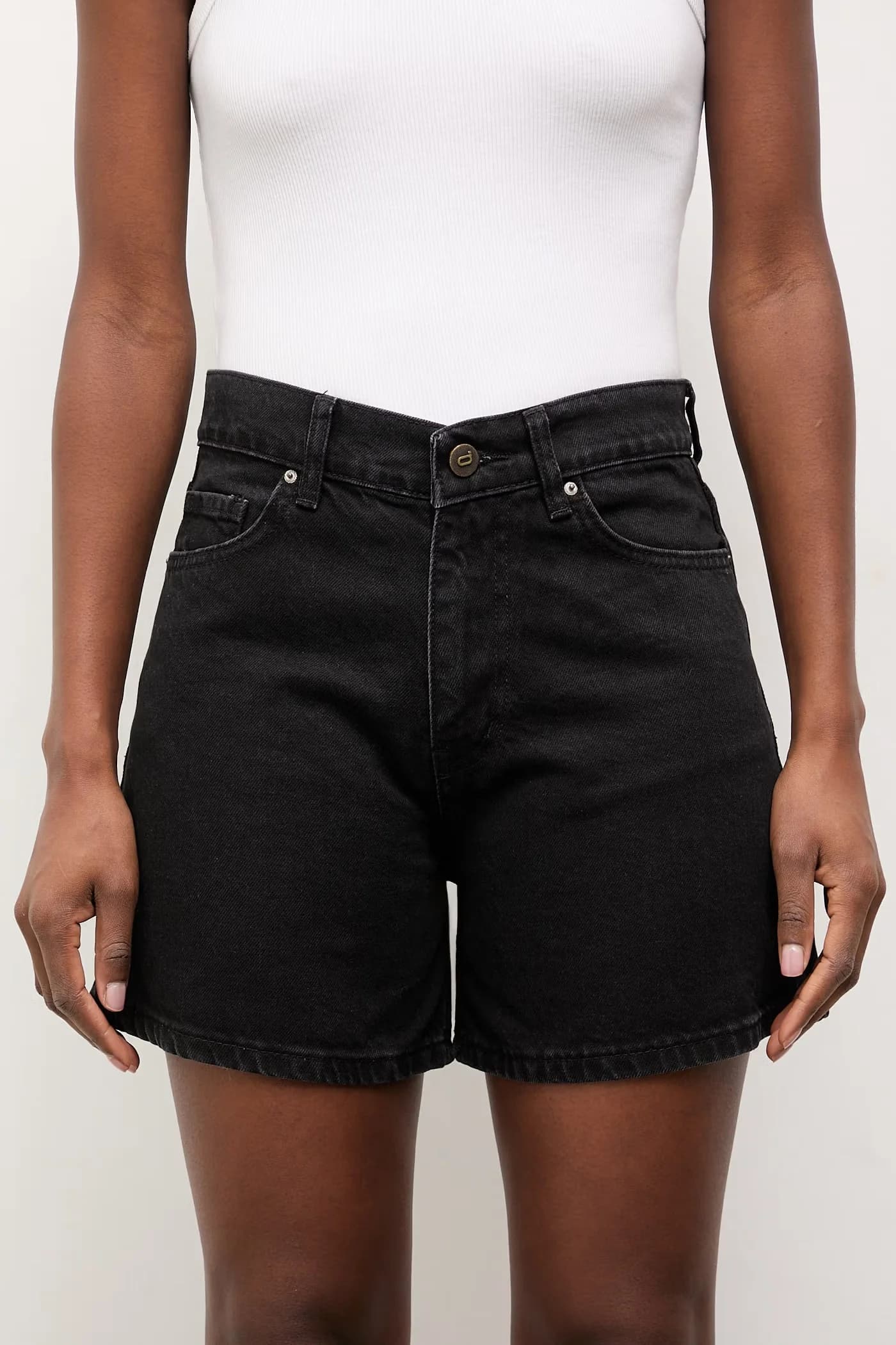 Джинсовые шорты - фото 4