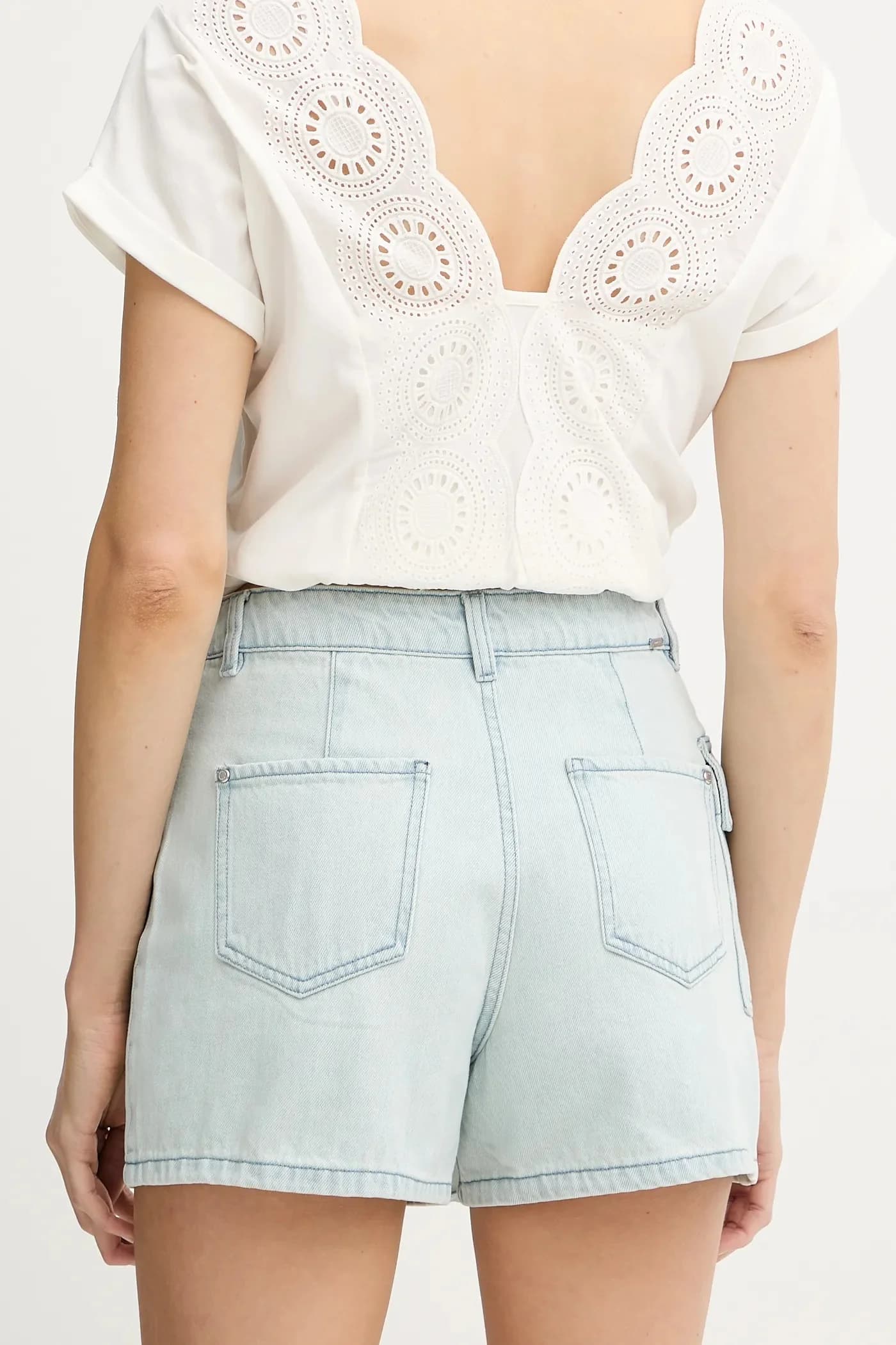 Джинсовая юбка и брюки - фото 3