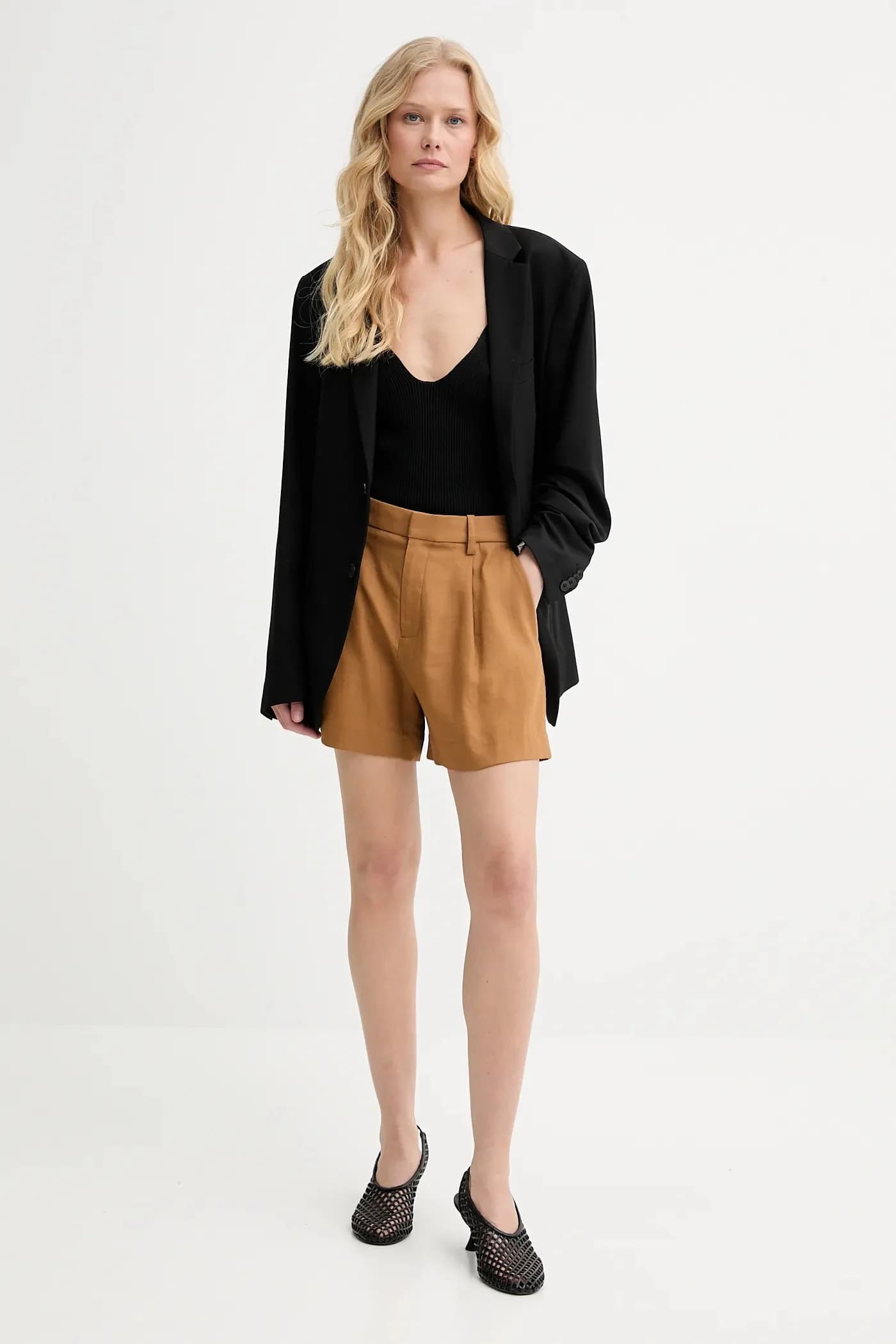 льняные шорты Charles - фото 2