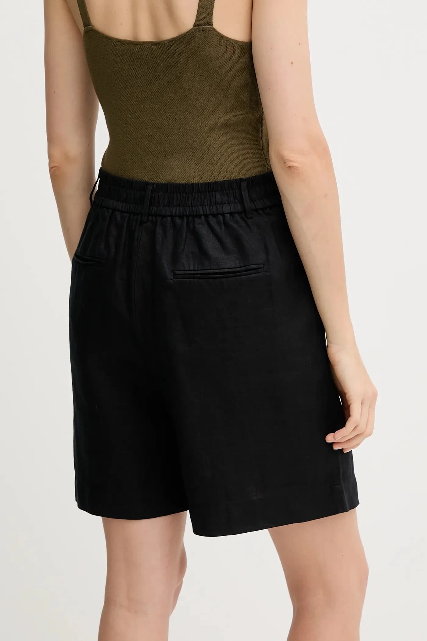 Льняные шорты - фото 3