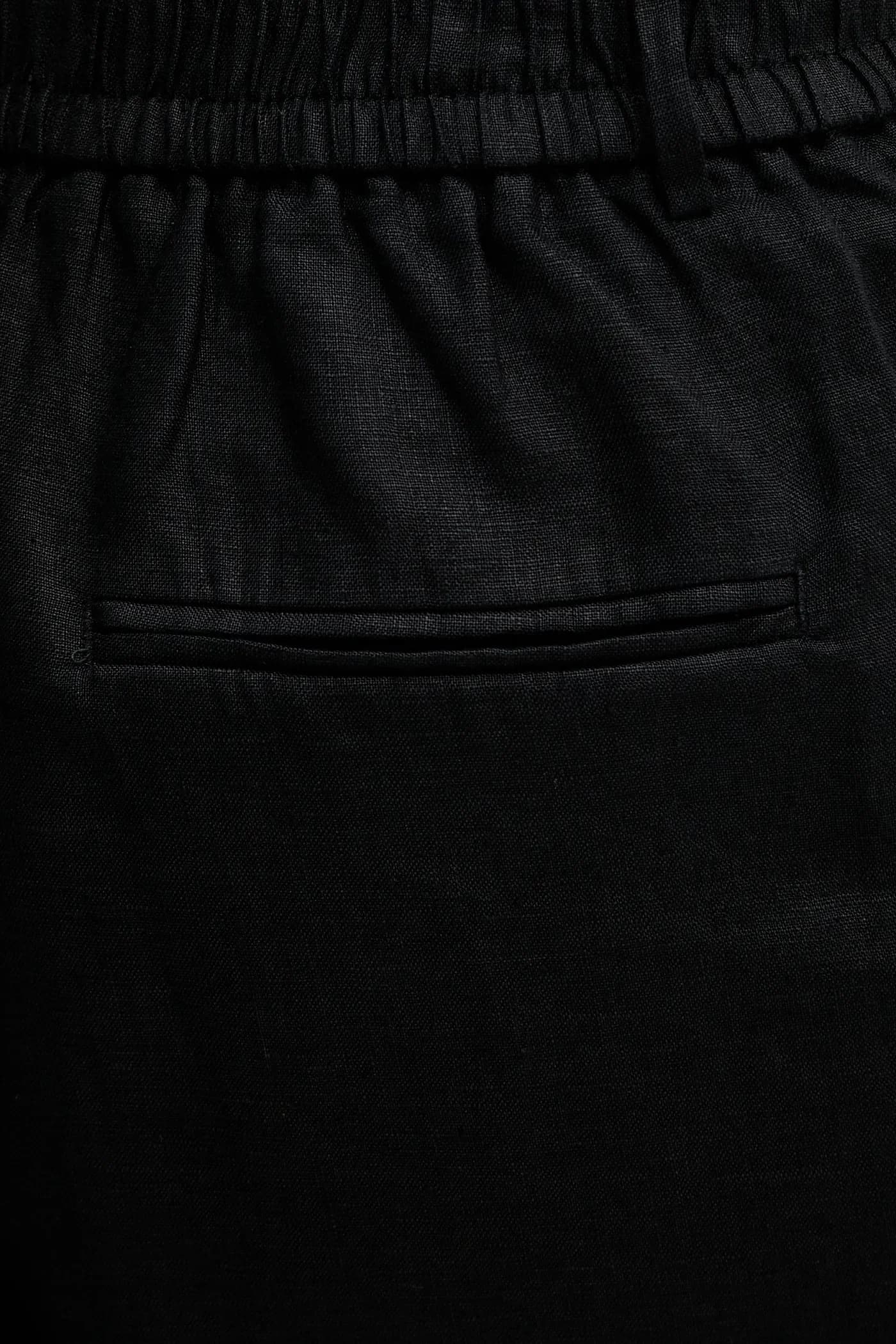 Льняные шорты - фото 4