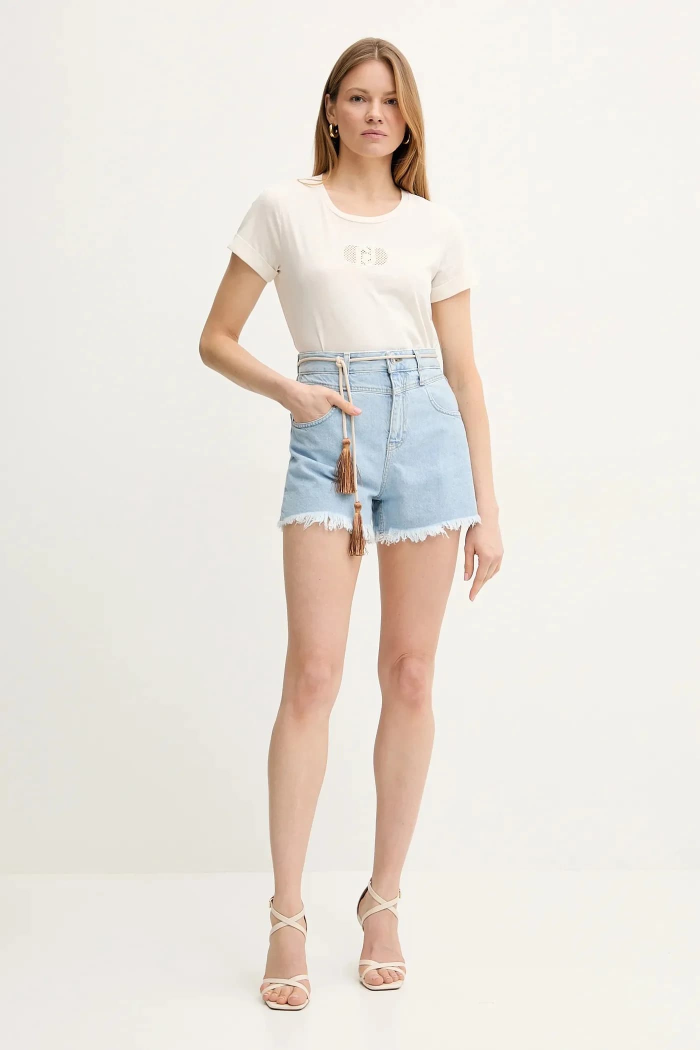 Джинсовые шорты - фото 2