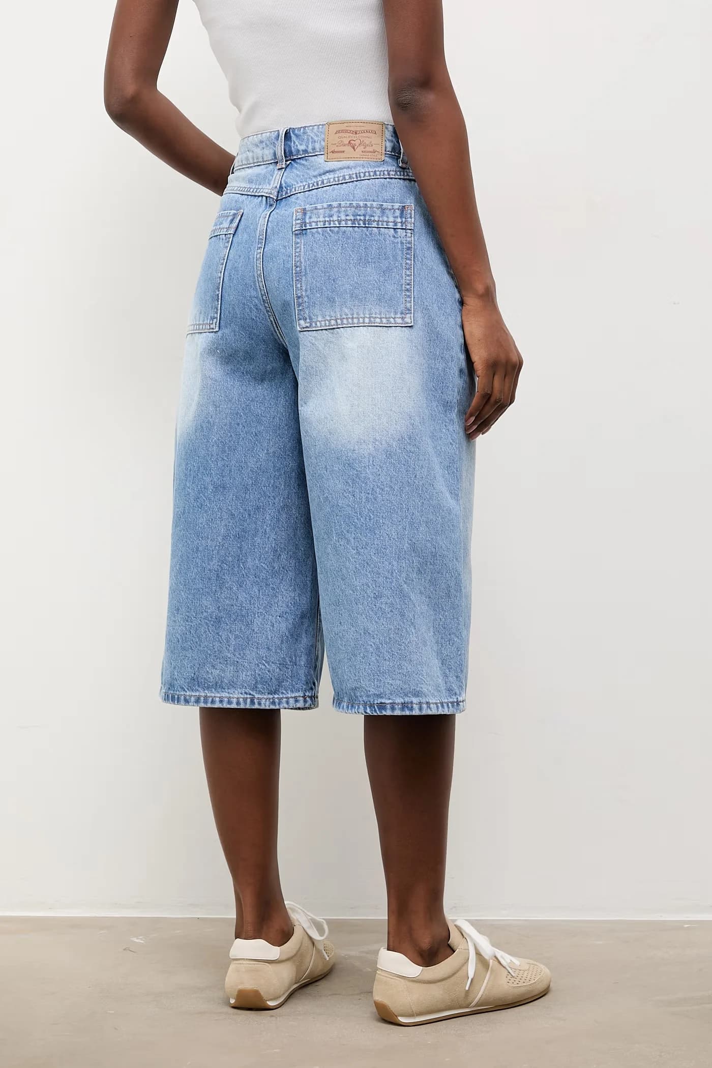 Джинсовые шорты - фото 4