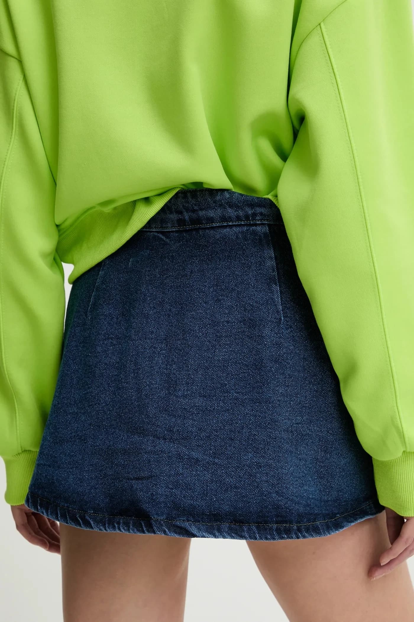 Джинсовая юбка и брюки - фото 3