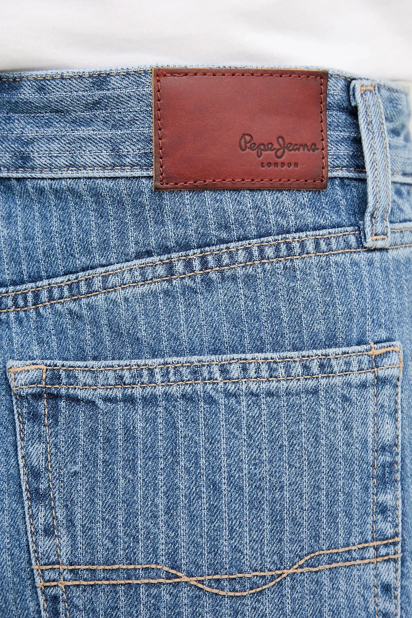 Джинсовые шорты ТРАПЕЦИЕВИДНОСТИ HW SUZIE - фото 4