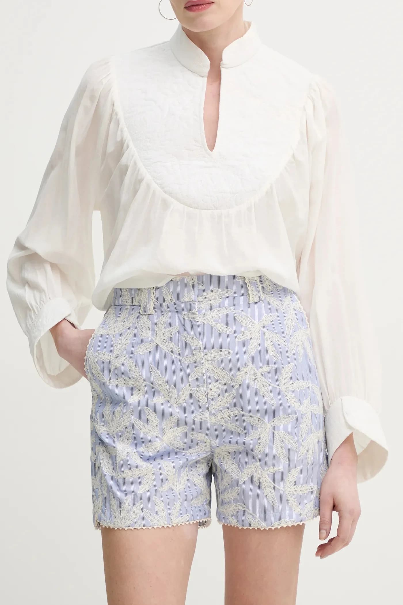 FIDELMA хлопковые шорты