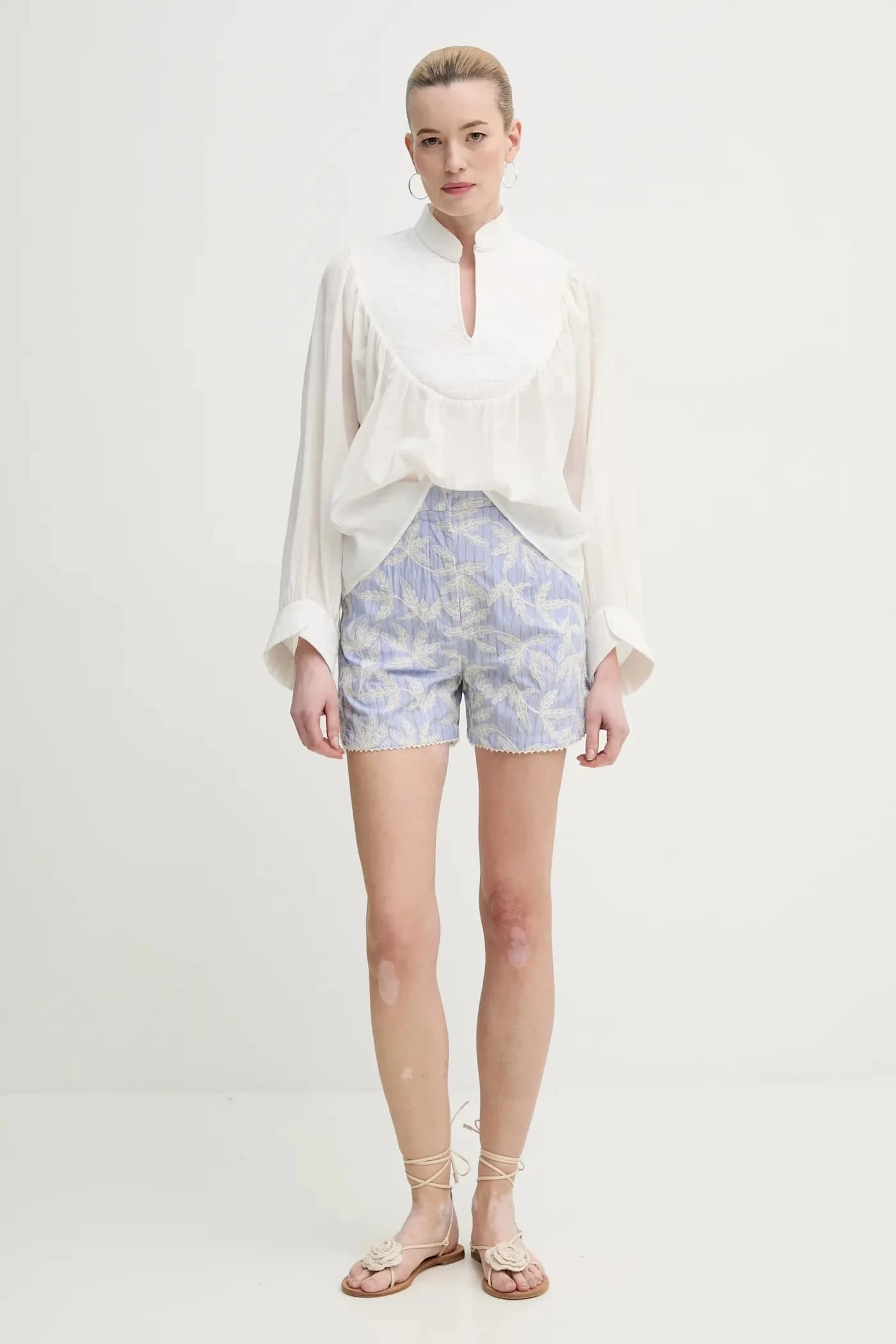 FIDELMA хлопковые шорты - фото 2