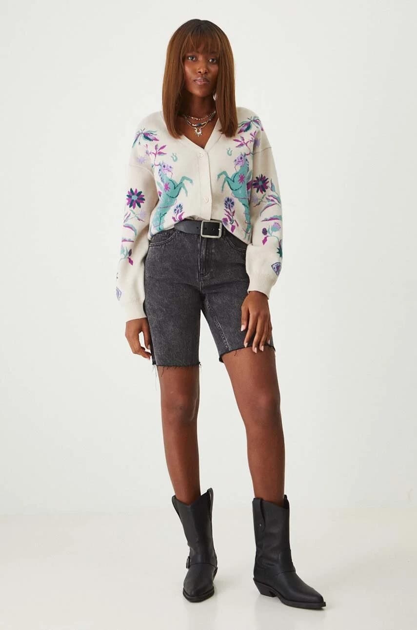 Джинсовые шорты - фото 2