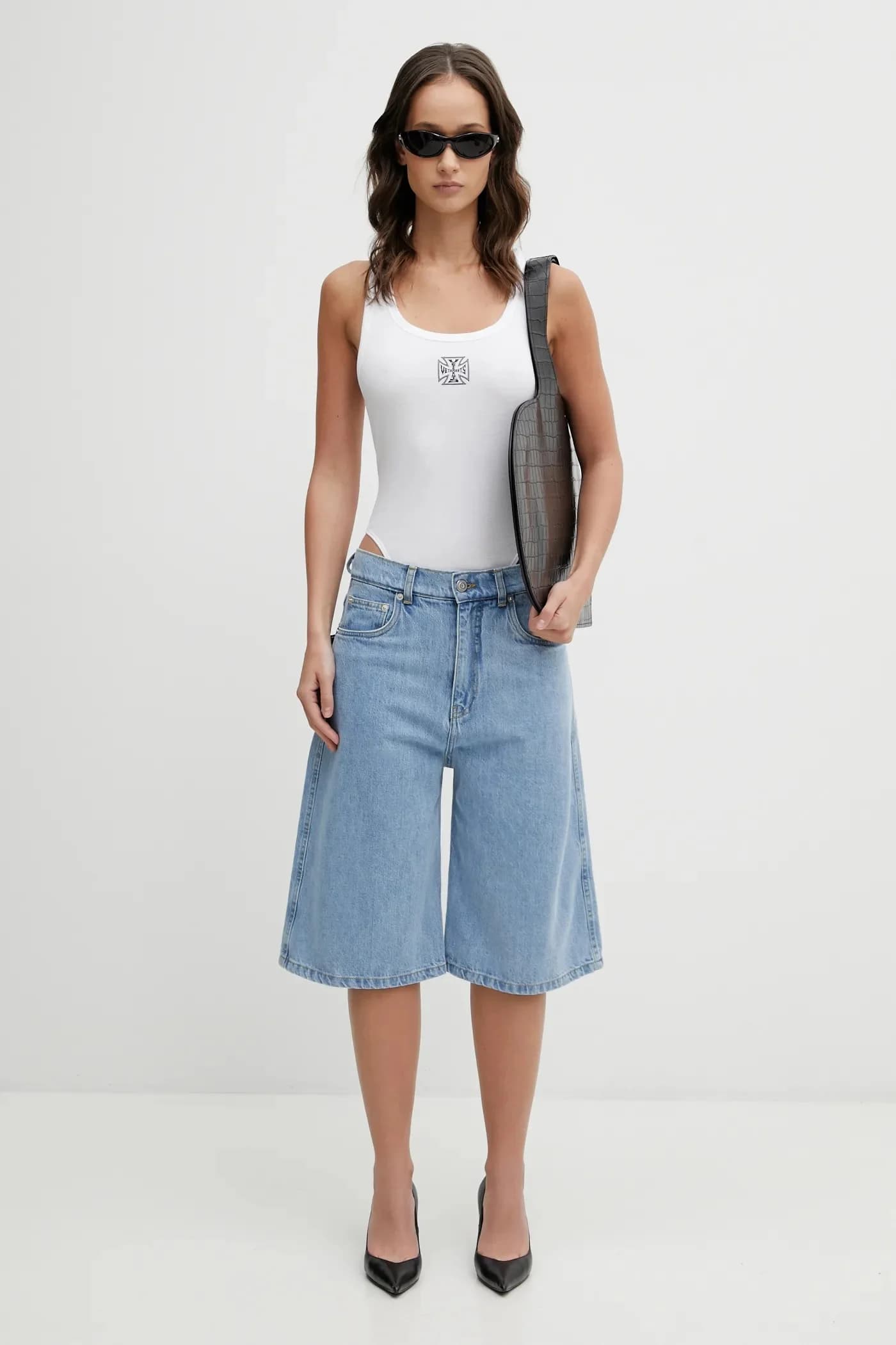 Джинсовые шорты - фото 5