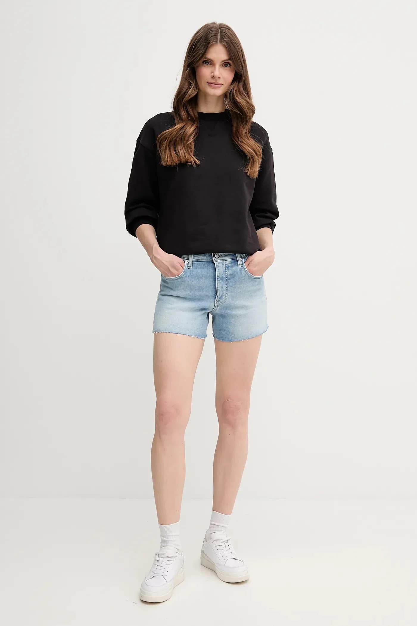 Джинсовые шорты - фото 2