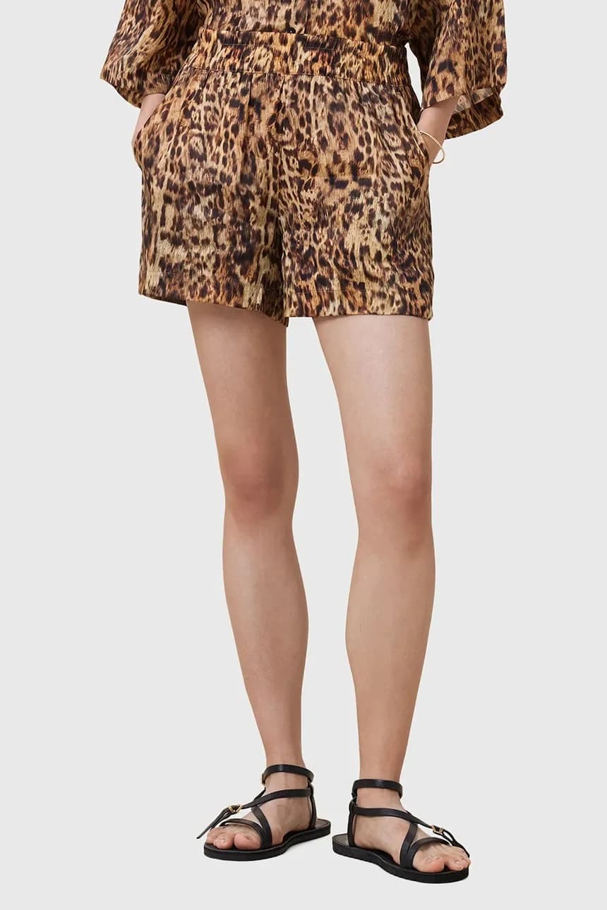 шорты CHARLI из смесового шелка - фото 2