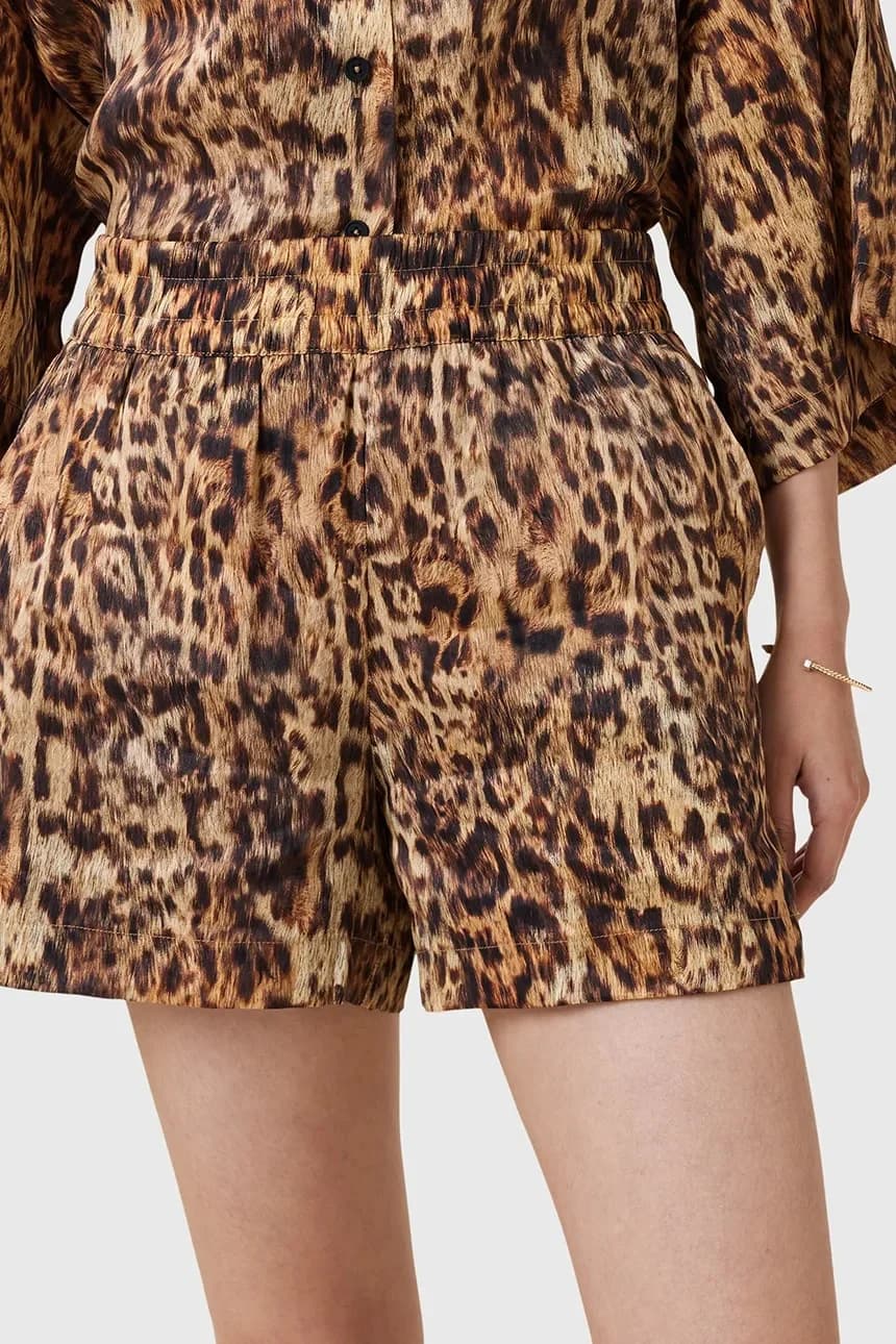 шорты CHARLI из смесового шелка - фото 3