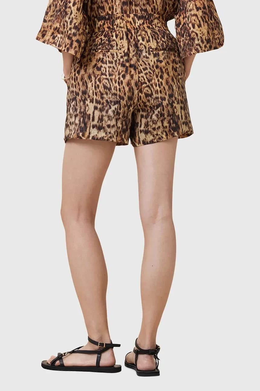 шорты CHARLI из смесового шелка - фото 5